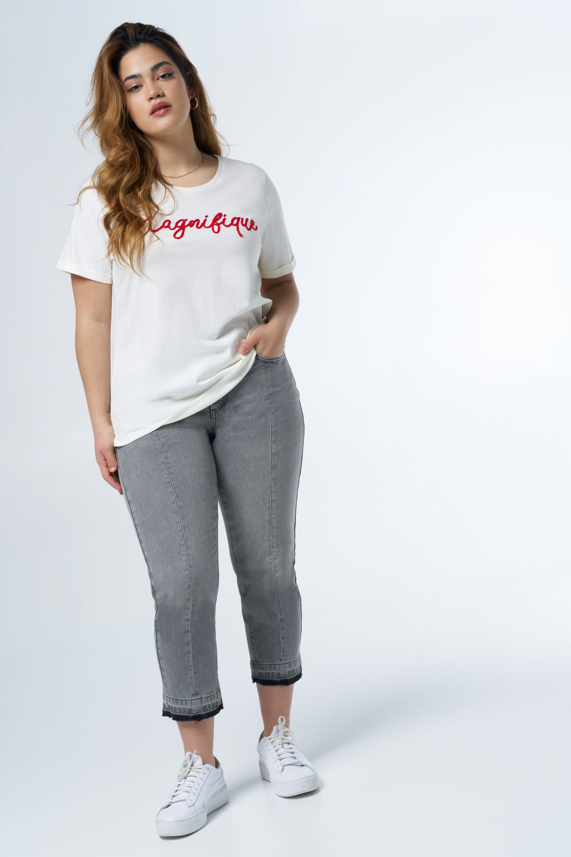 T-shirt avec inscription  image number 4