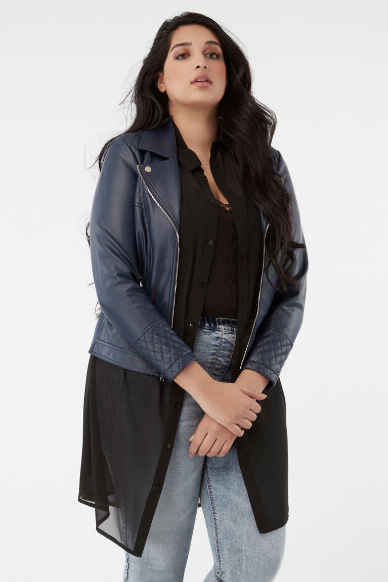 Veste en similicuir image number 5