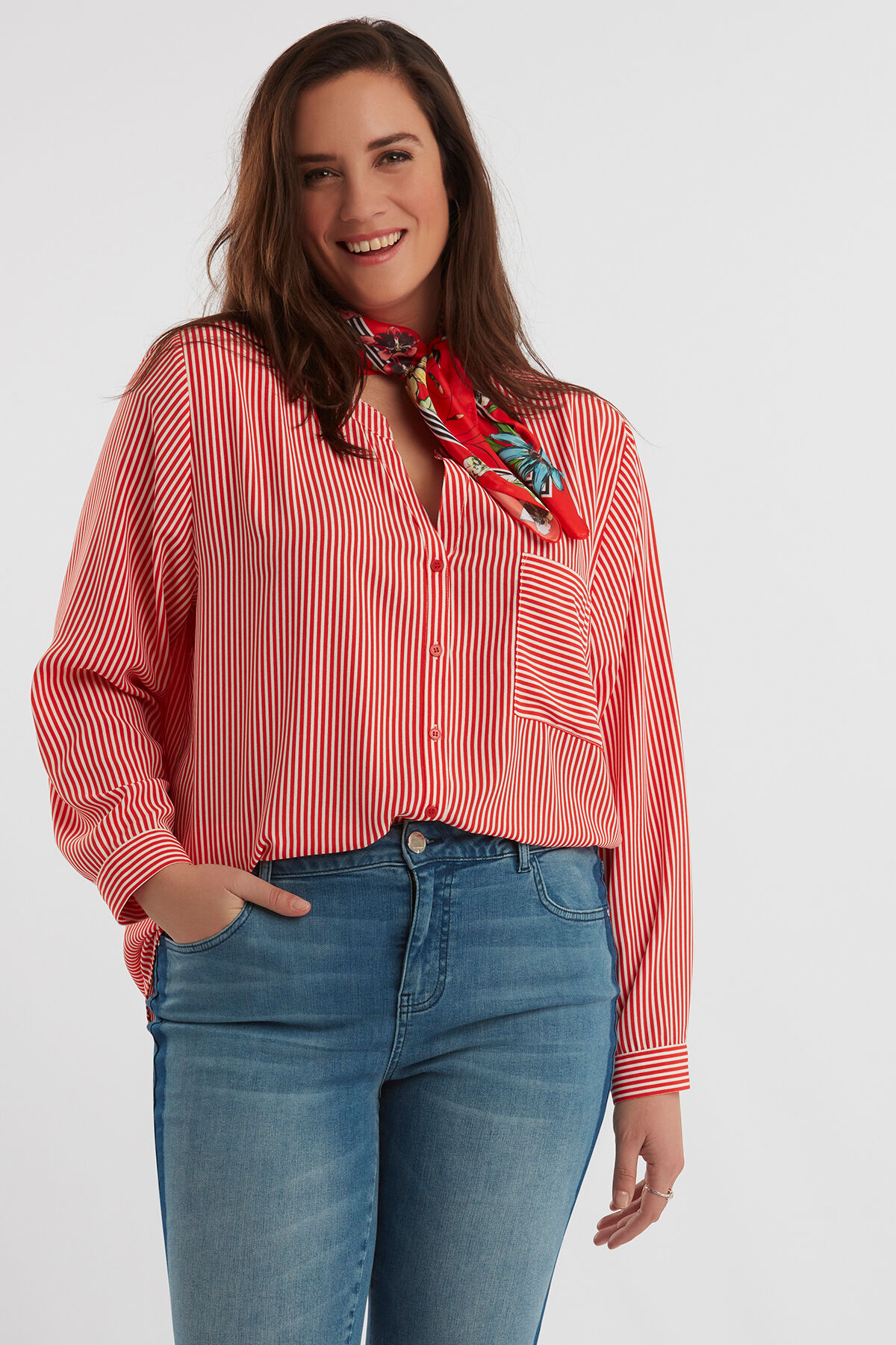 Chemisier ray&eacute; image number 5