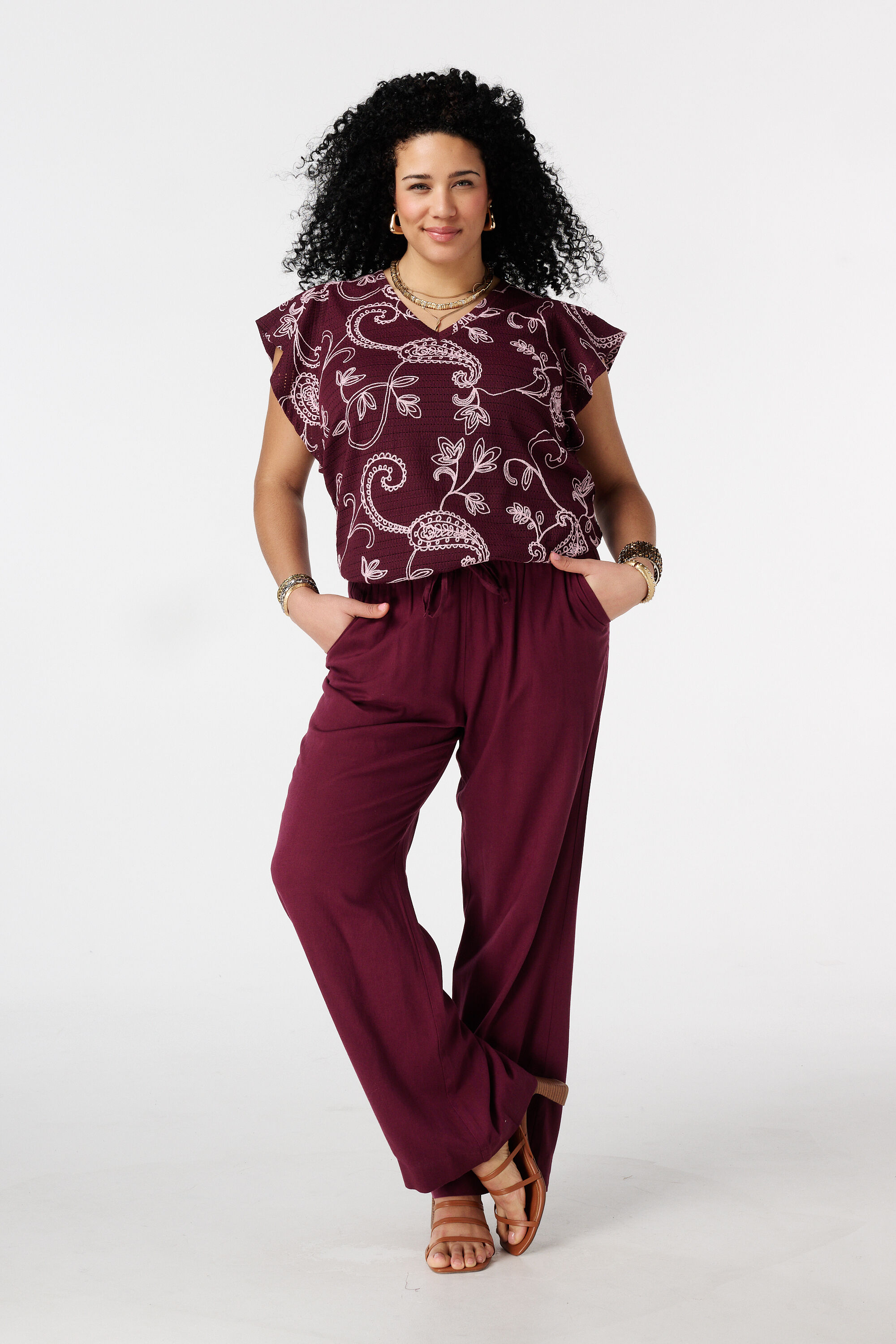 Top avec imprim&eacute; paisley image number 5