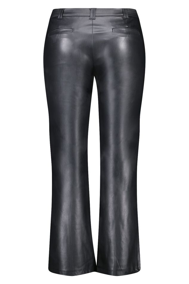 Pantalon droit en similicuir image number 2