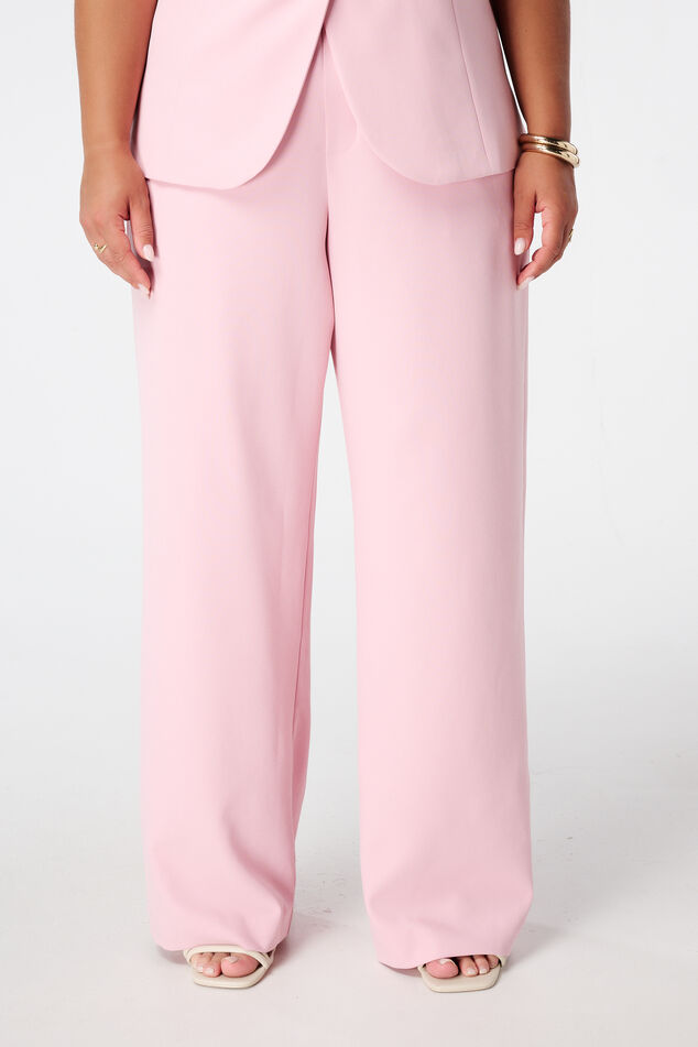 Pantalon avec taille élastiquée image number 5