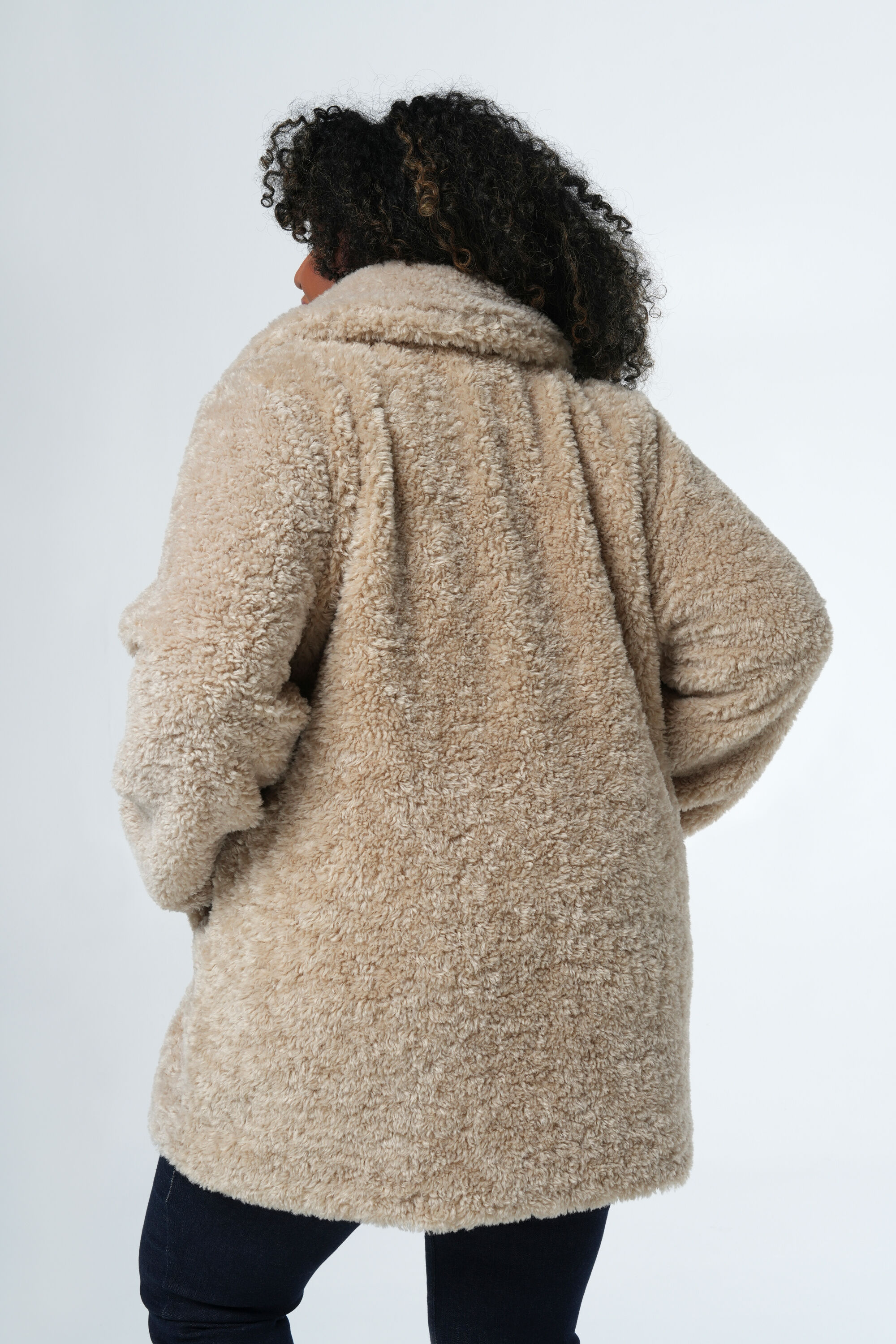 Manteau en tissu peluche image number 3