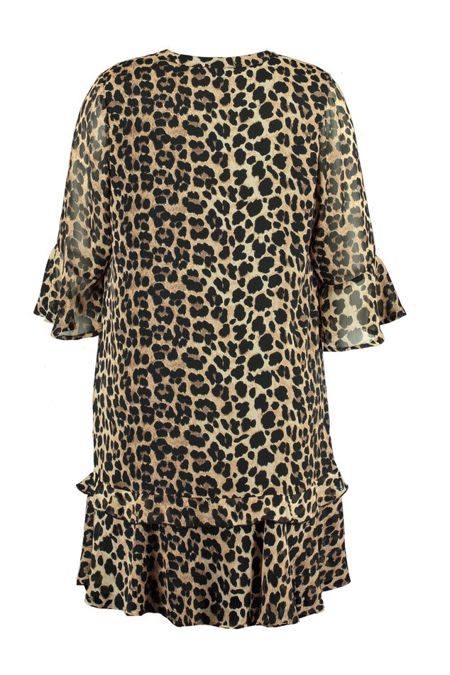 Robe à volants et imprimé  image number 2