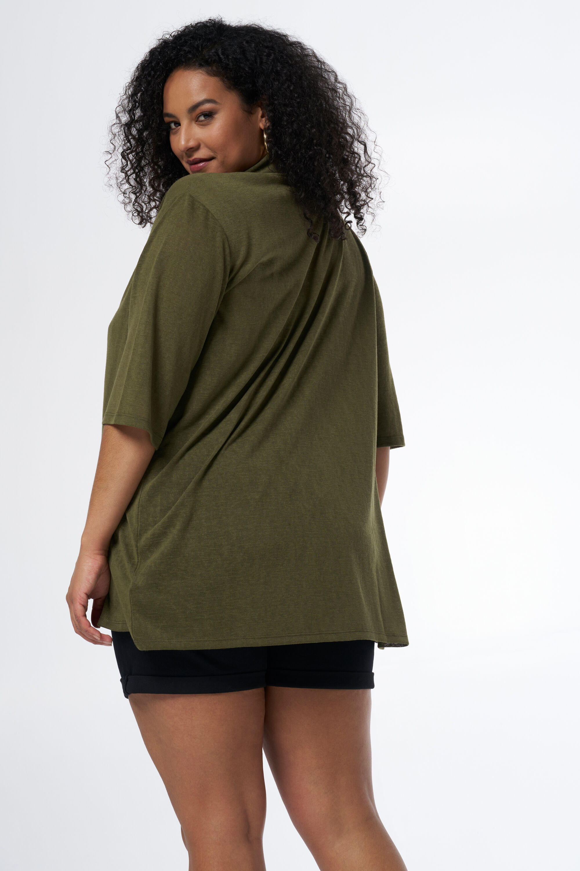 Cardigan &agrave; manches trois-quarts image number 3