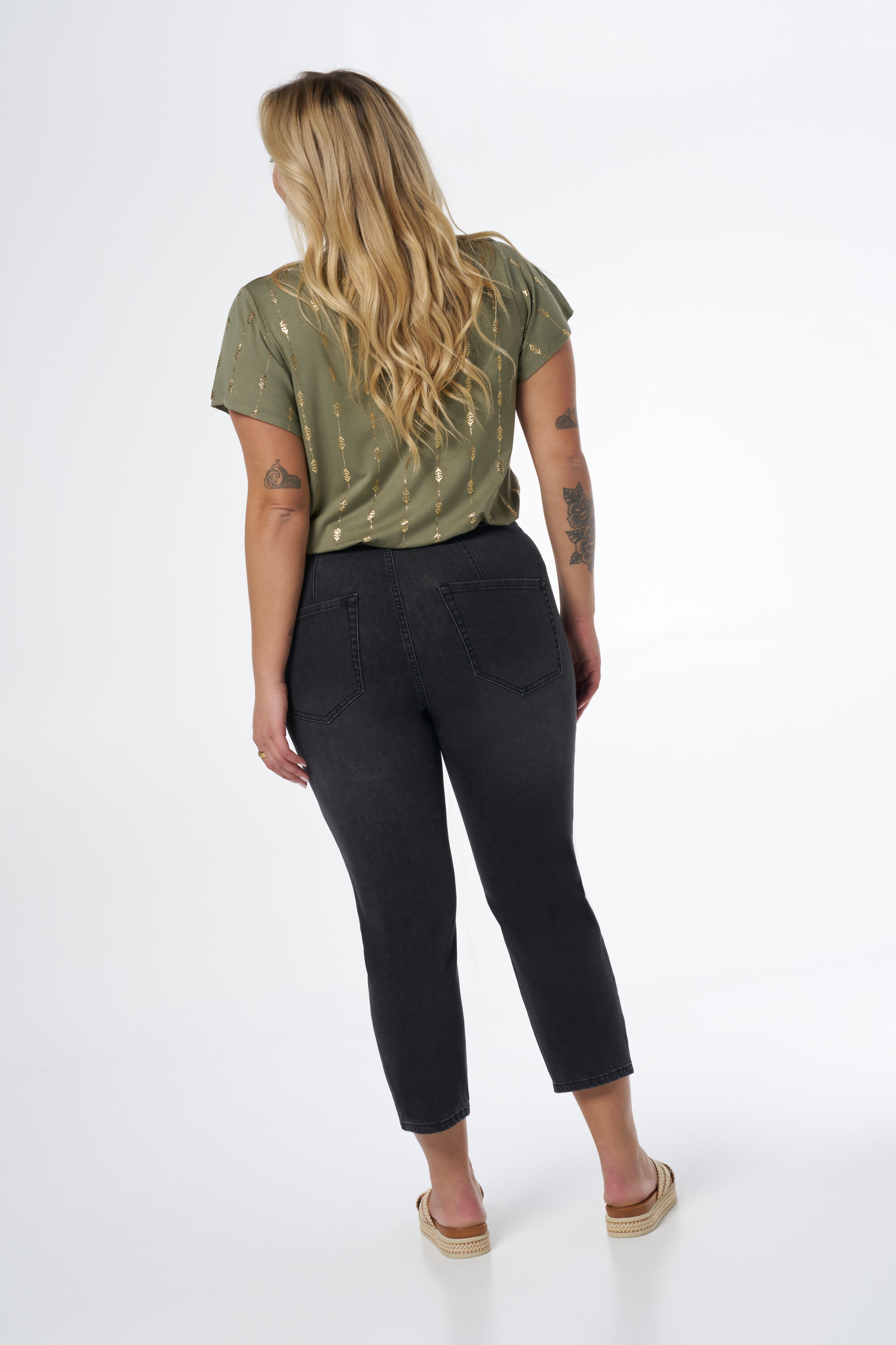 Jean avec cha&icirc;ne fantaisie image number 3