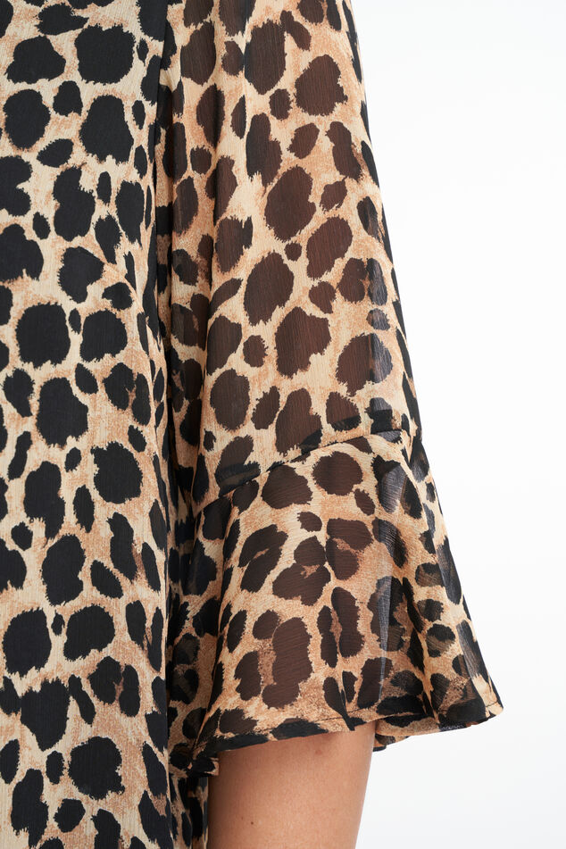 Robe à volants et imprimé  image number 5