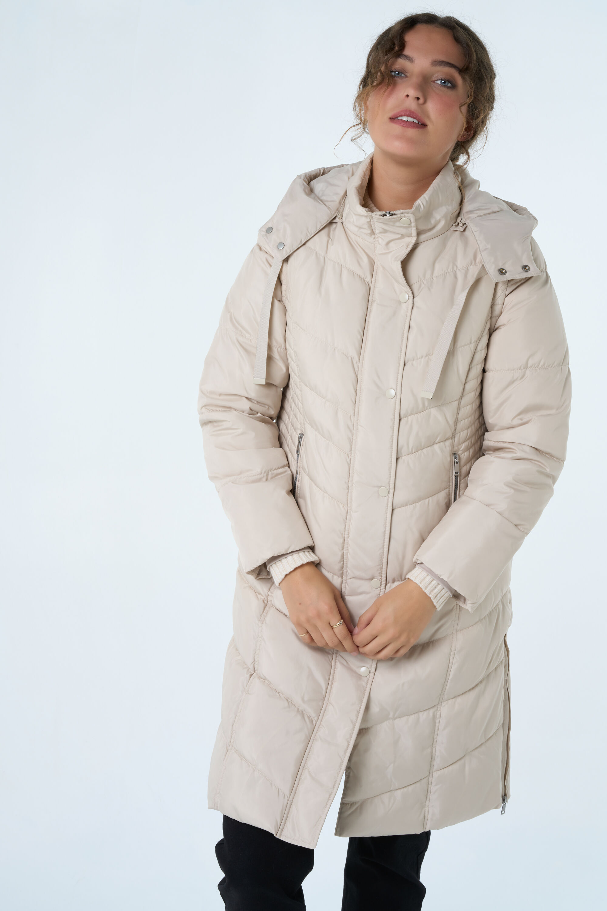 Veste longue matelass&eacute;e  image number 6