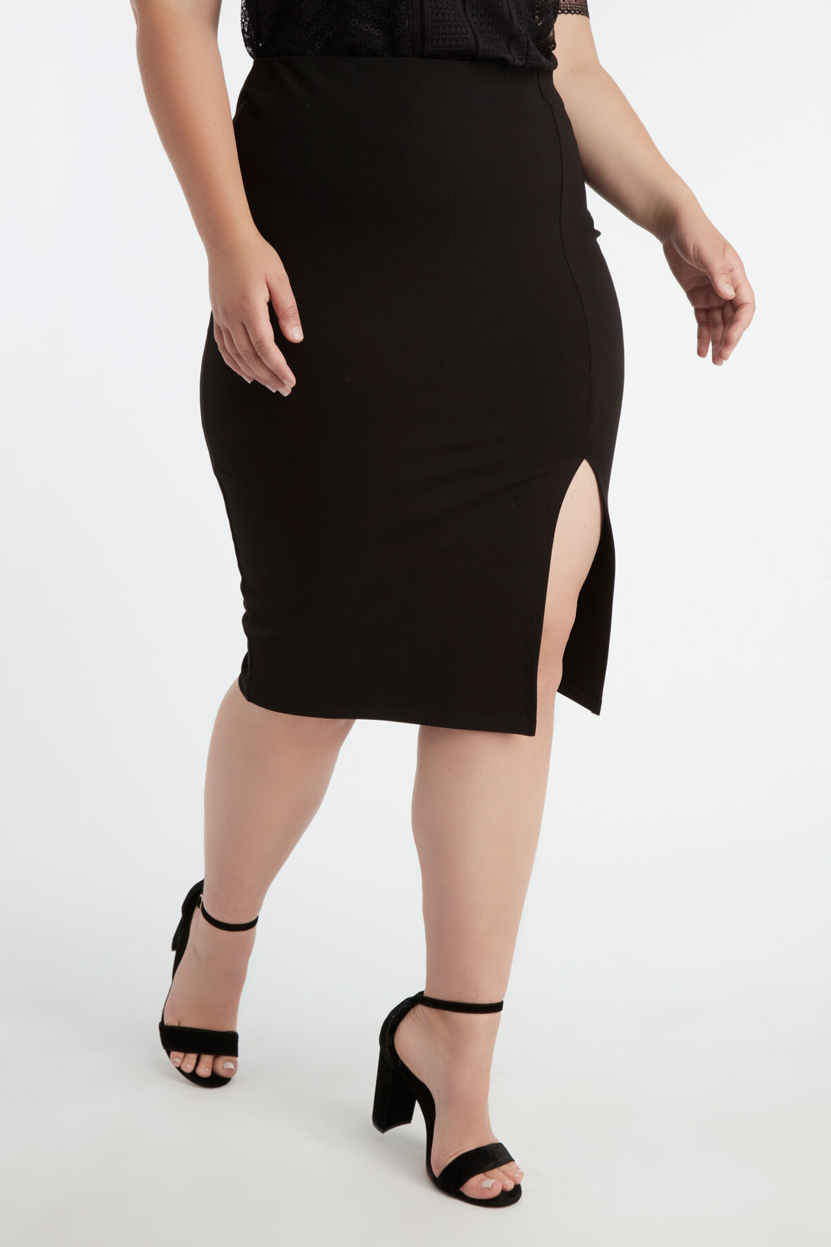 Jupe crayon fendue image number 3