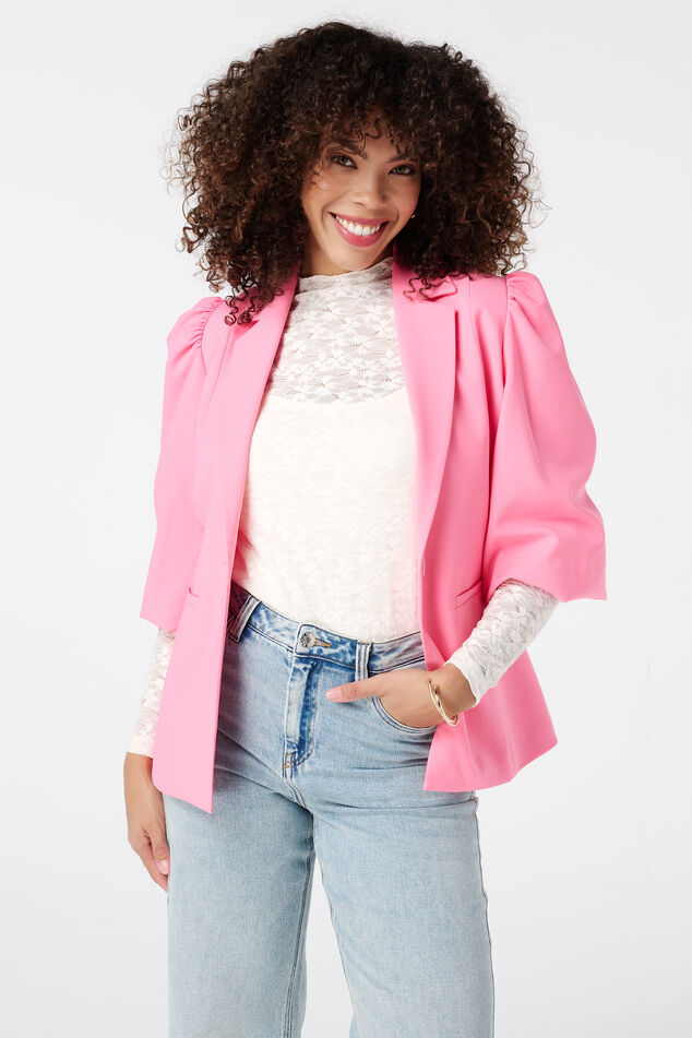 Blazer à manches bouffantes image number 0