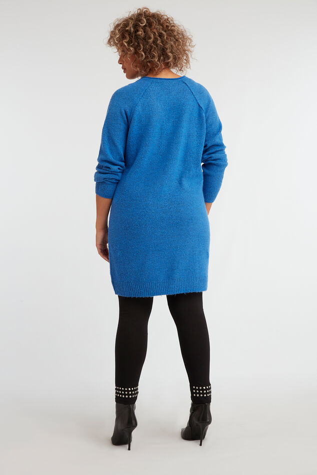 Robe pull avec col en V        image number 5