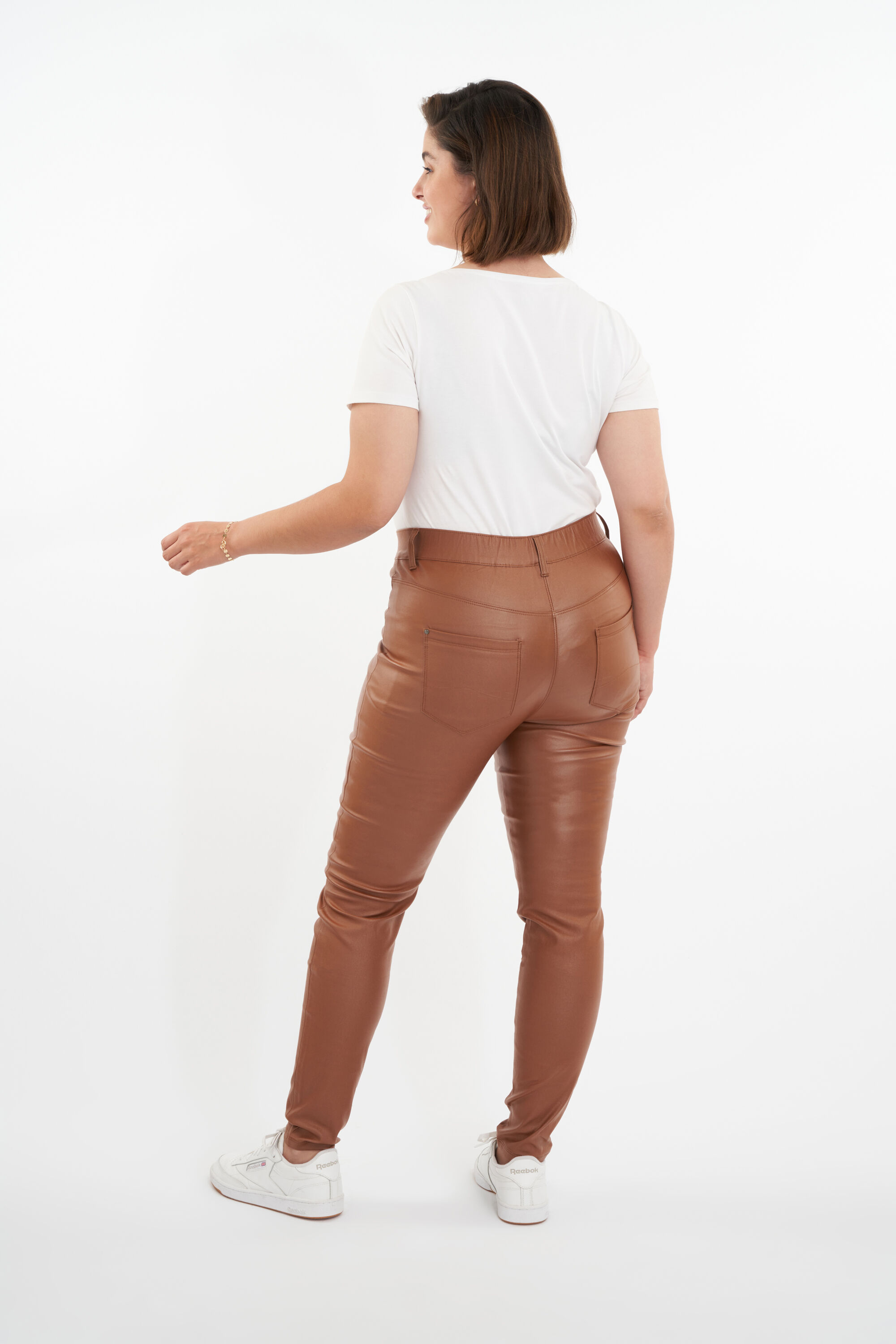 Tregging slim fit 32 inch POPPY  image number 4