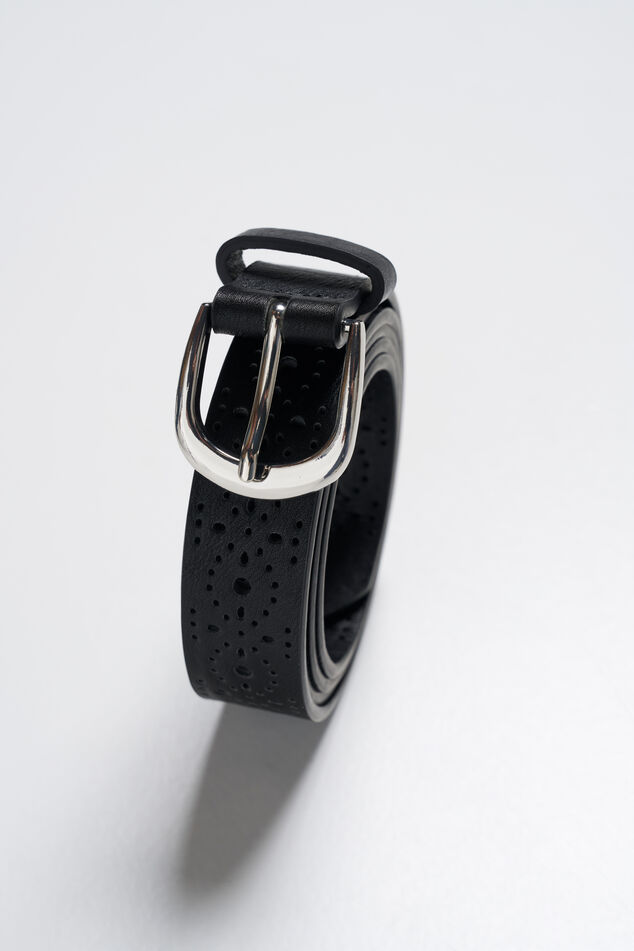 Ceinture avec motifs perforés image number 2