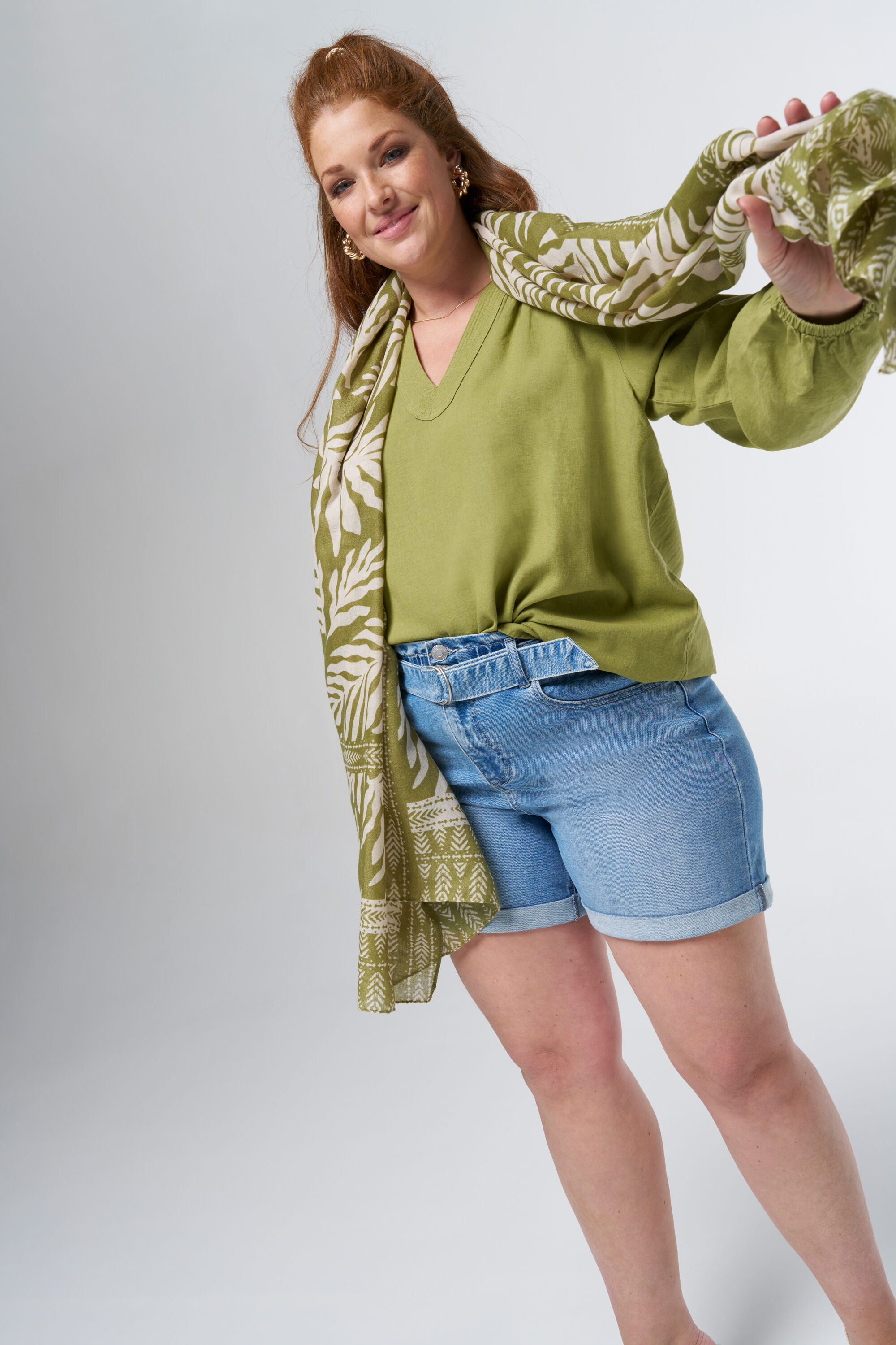 &Eacute;charpe &agrave; imprim&eacute;  image number 2