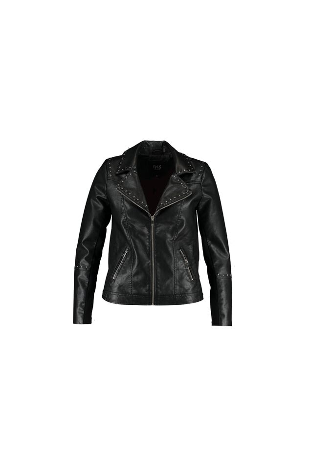 Veste à clous en similicuir image number 1