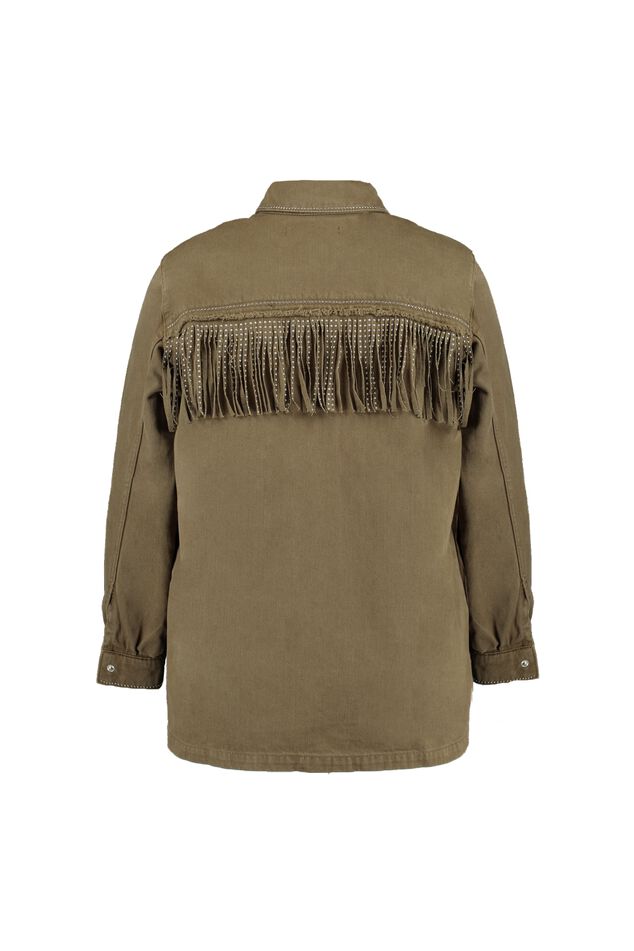 Pull à franges décoratives image number 3