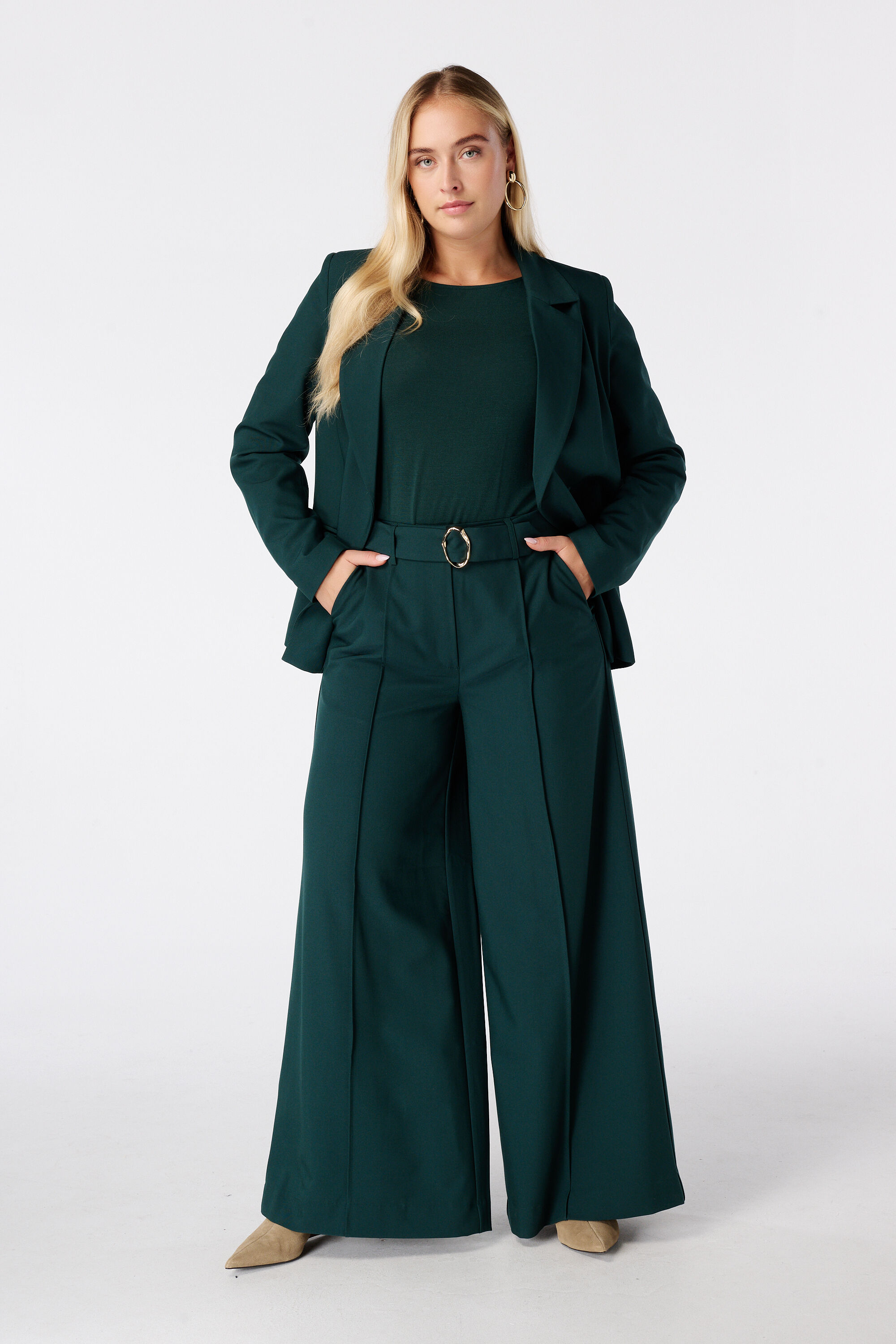 Pantalon wide leg