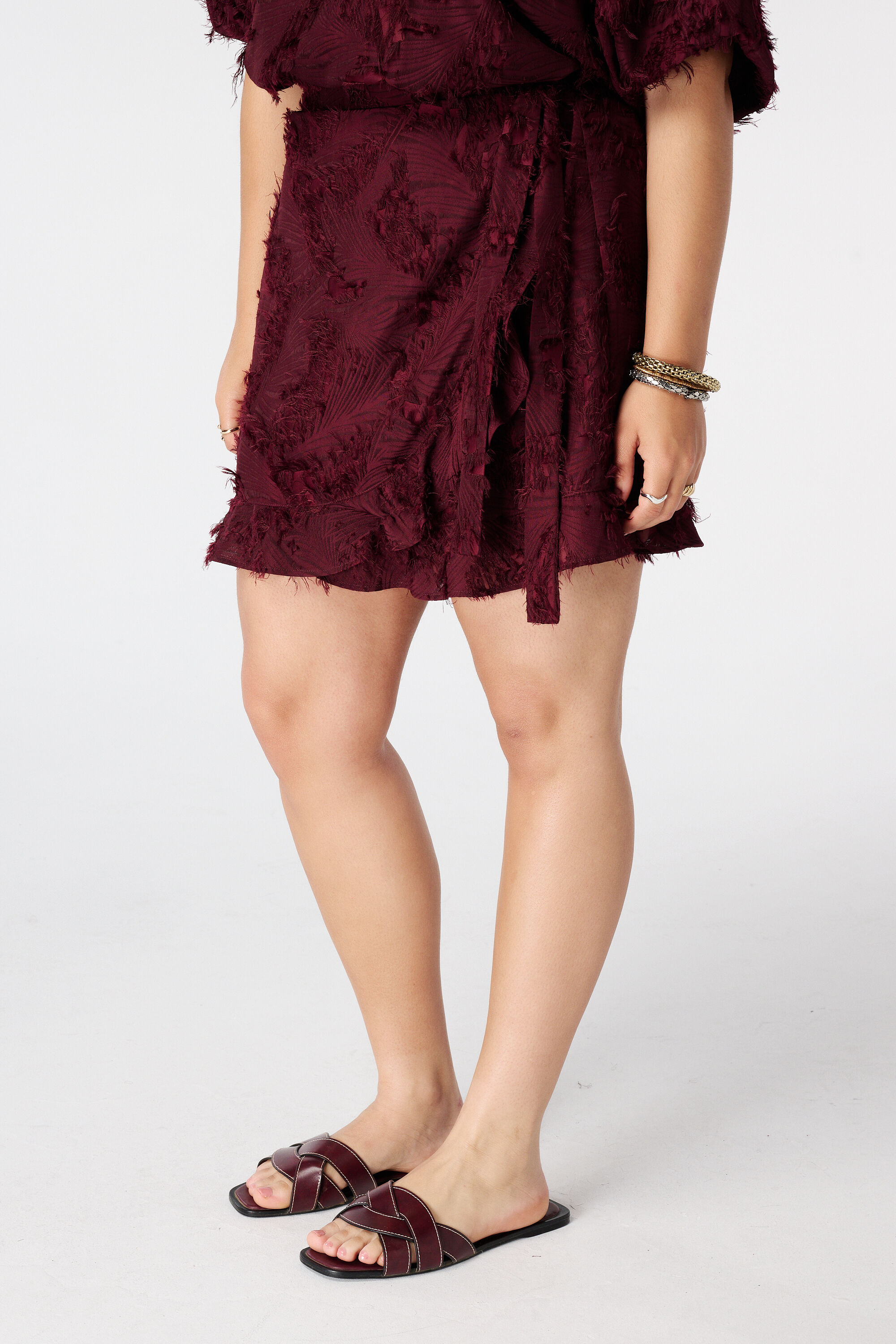 Skort portefeuille fluffy image number 5