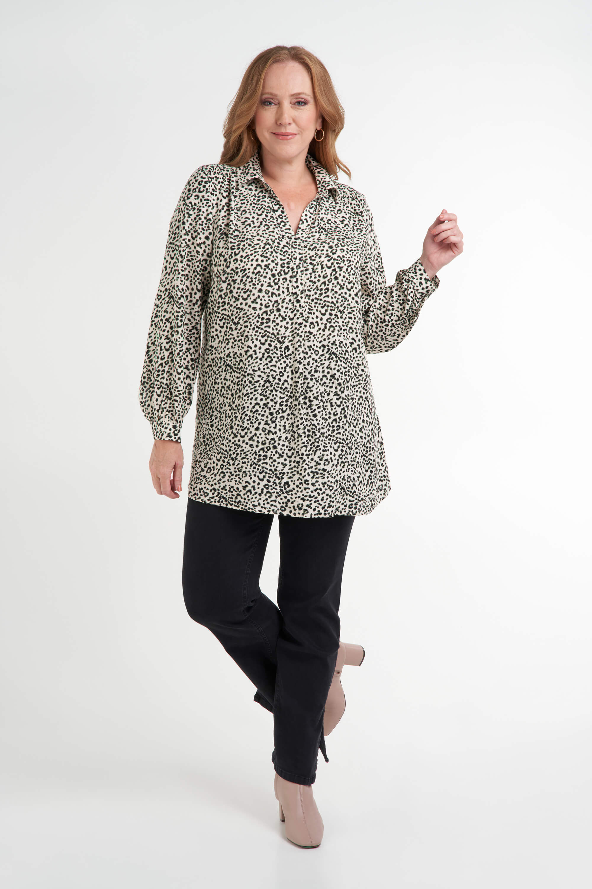 Chemisier &agrave; imprim&eacute; image number 5