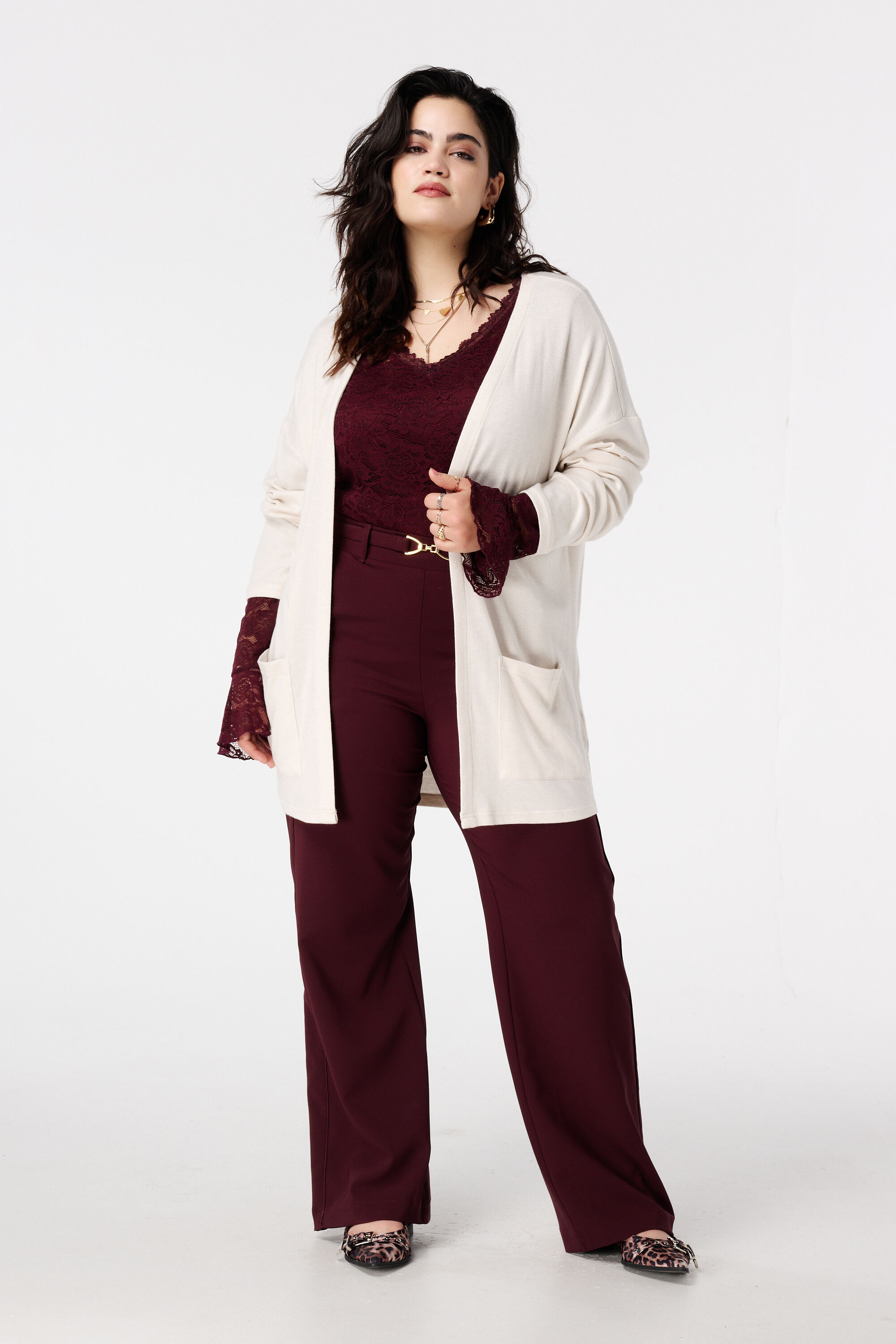 Long gilet avec poches image number 5