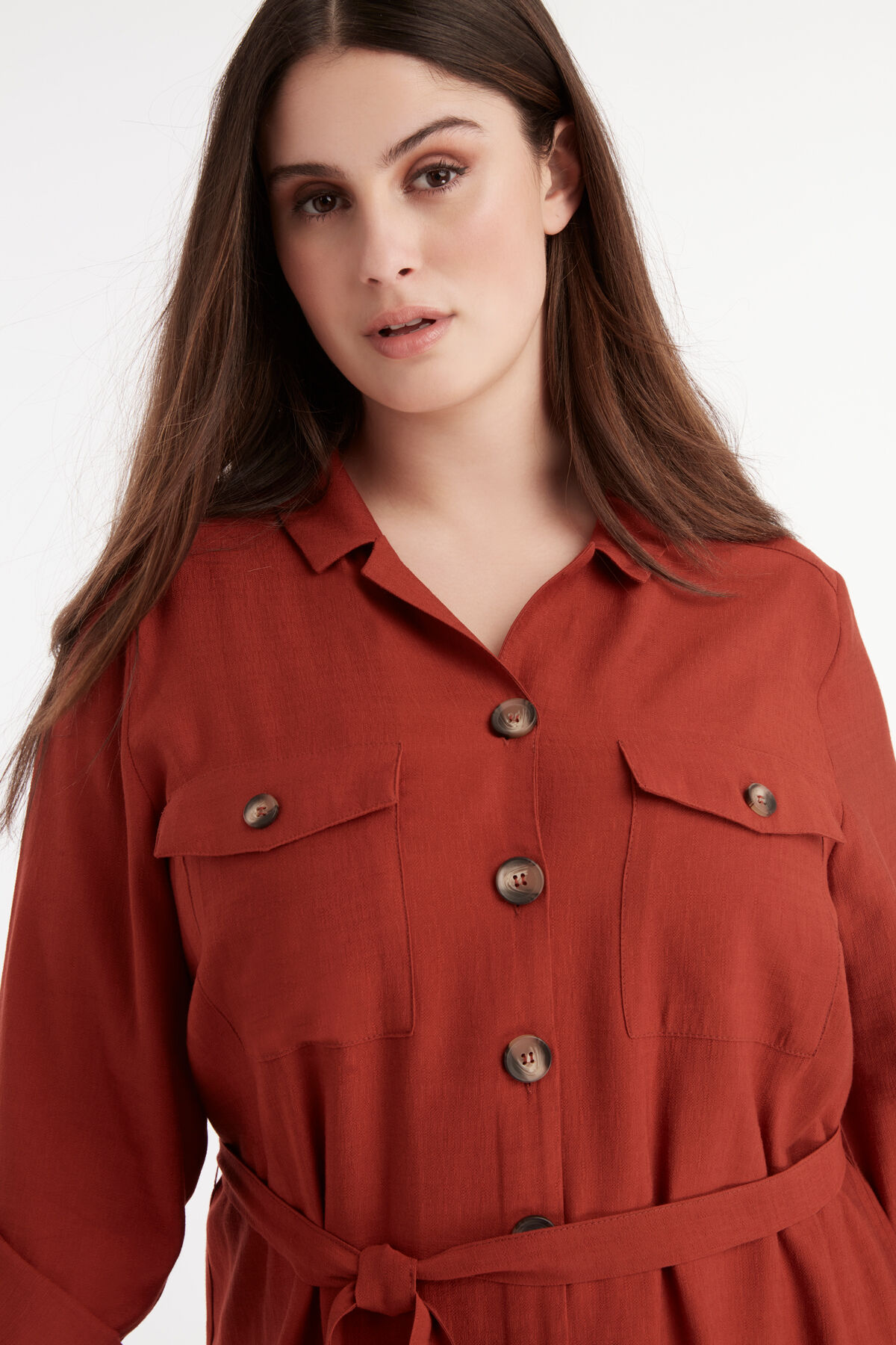 Robe boutonn&eacute;e image number 4