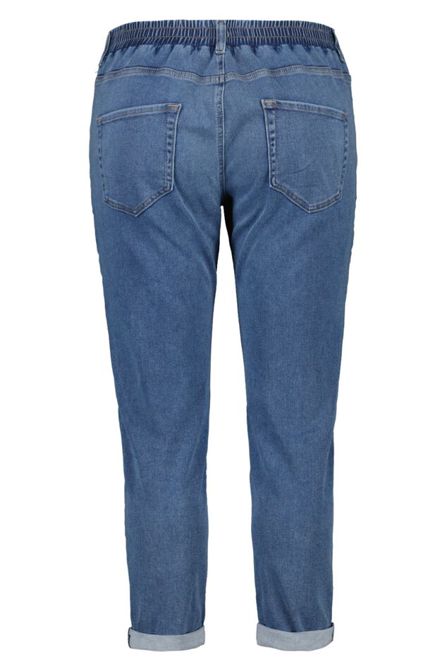 Pantalon de style jogging en denim image number 2