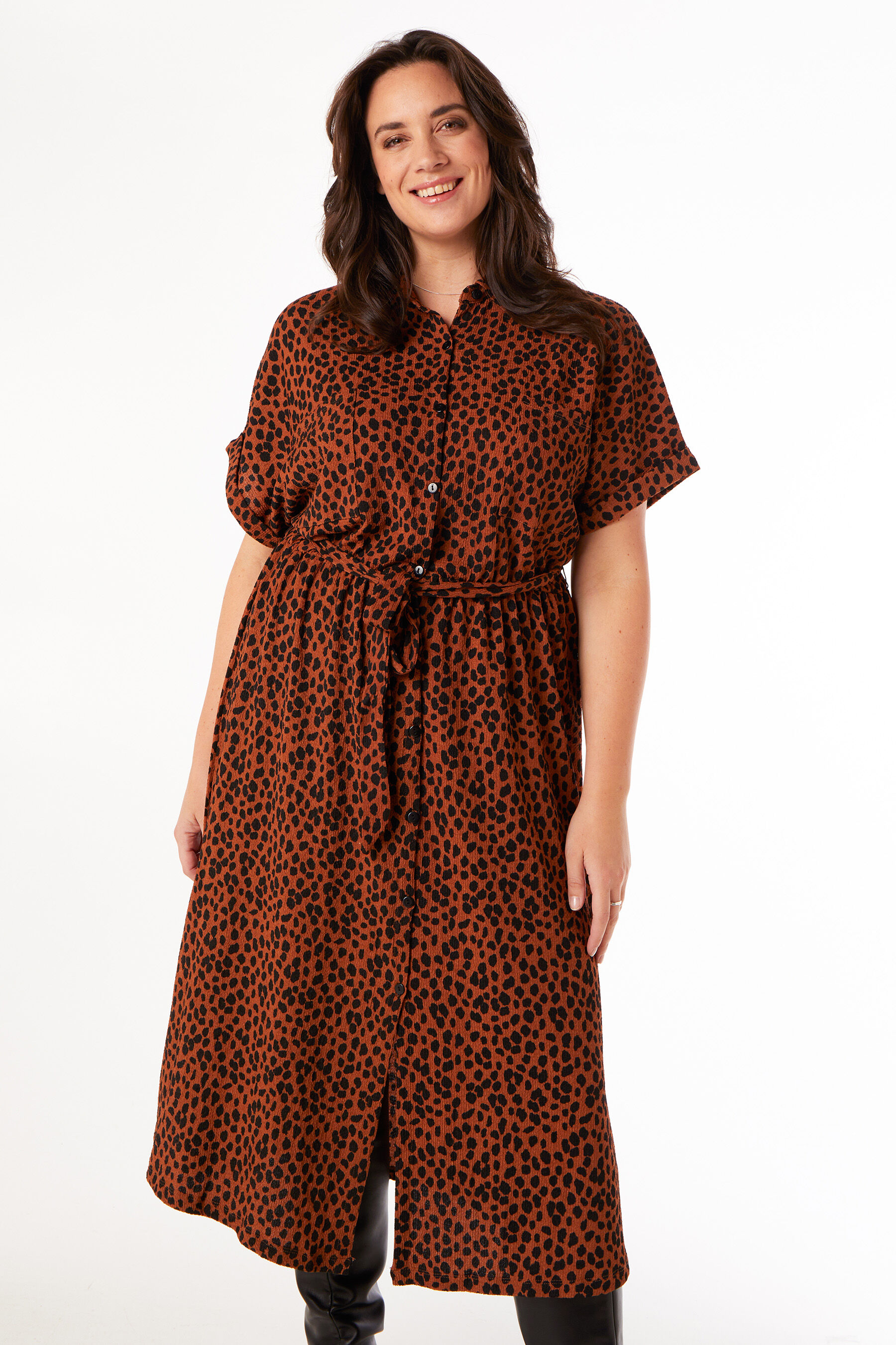 Robe-chemise longue image number 6