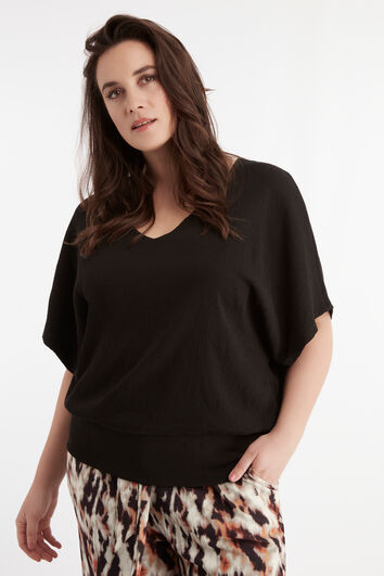 Haut &agrave; manches chauve-souris