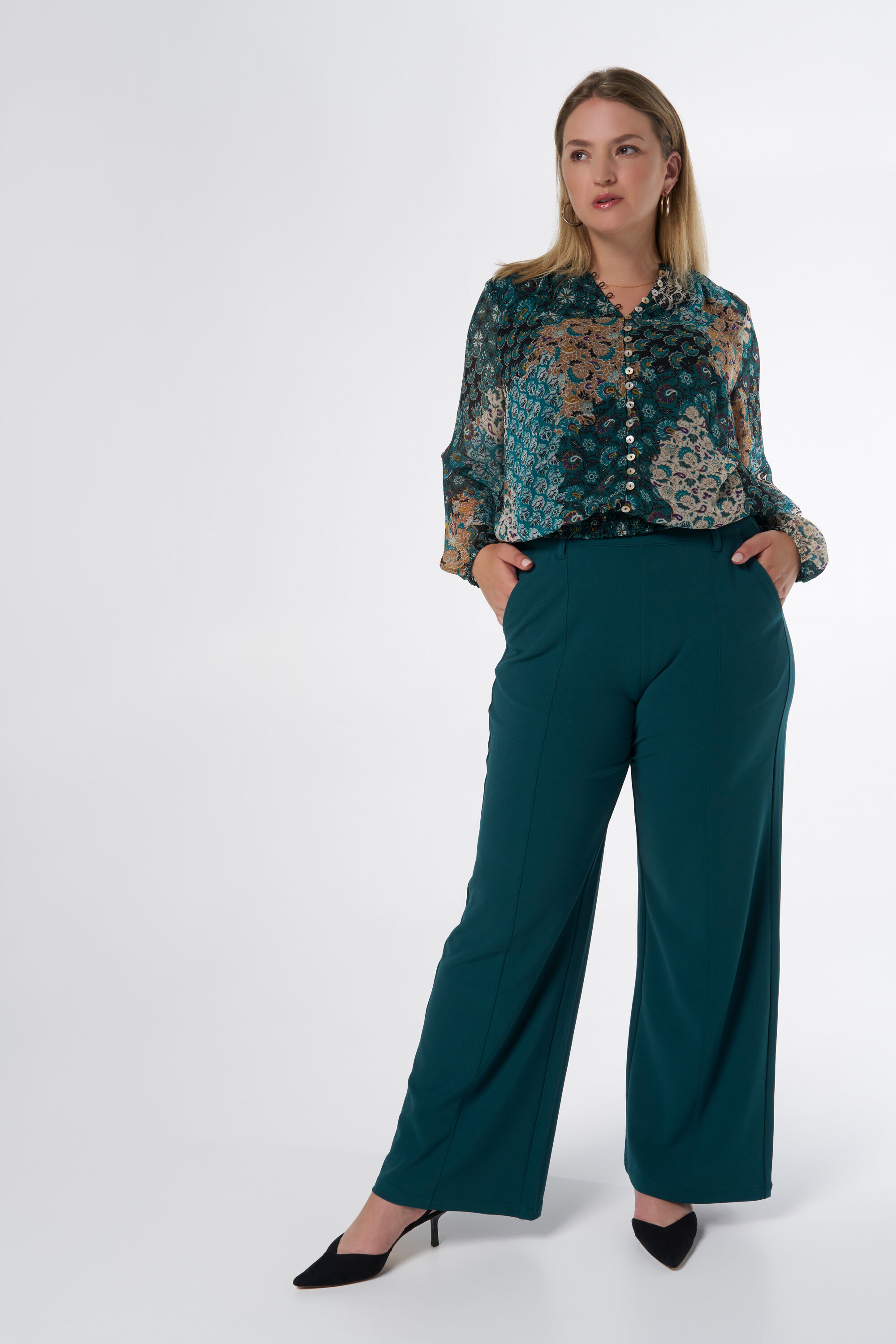 Chemisier &agrave; imprim&eacute; image number 5