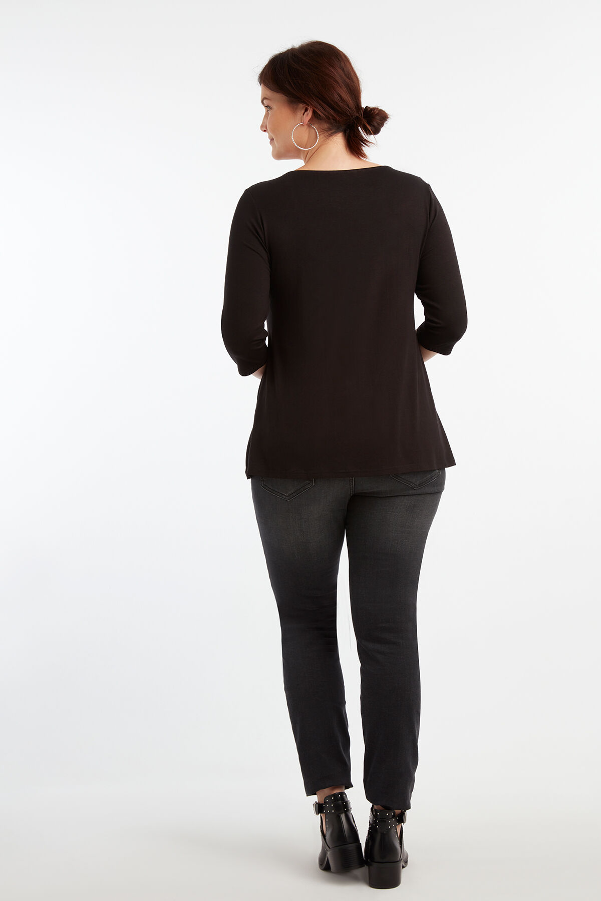 Tunique avec lani&egrave;res crois&eacute;es image number 5