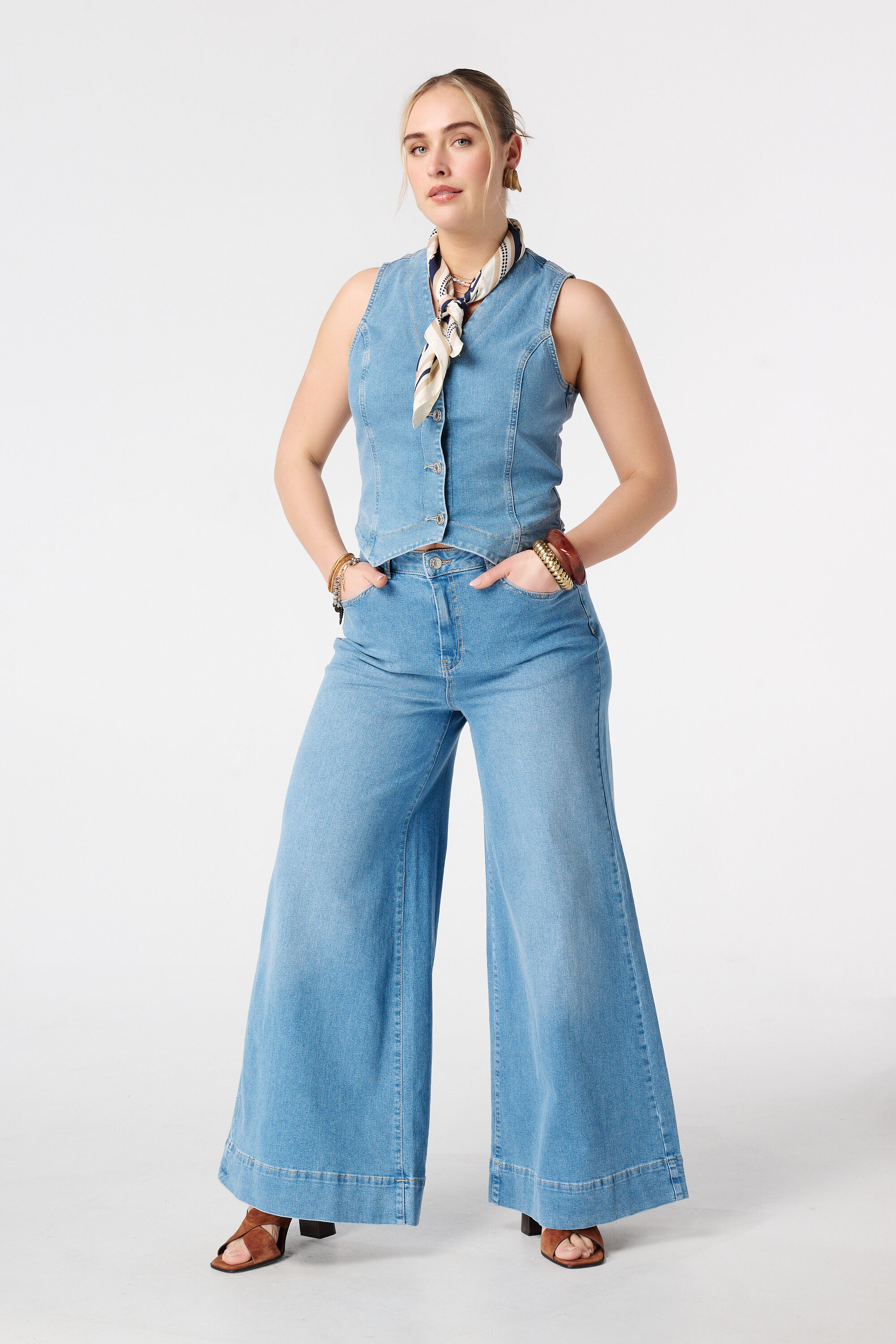 Gilet en jean image number 5