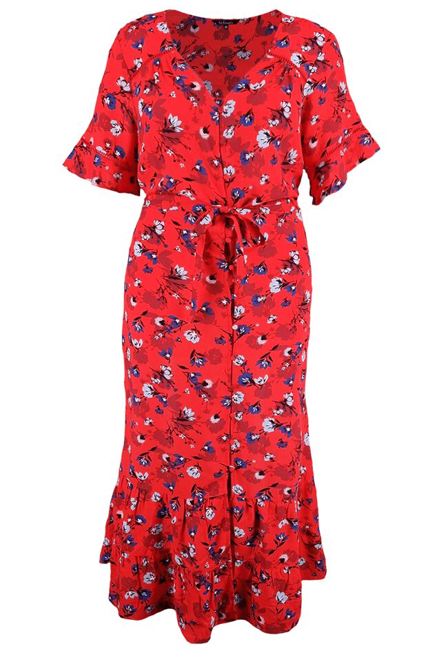Longue robe à imprimé  image number 1