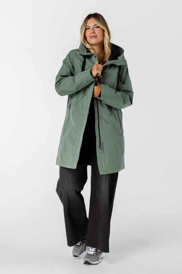 Veste imperméable avec capuche image number 5