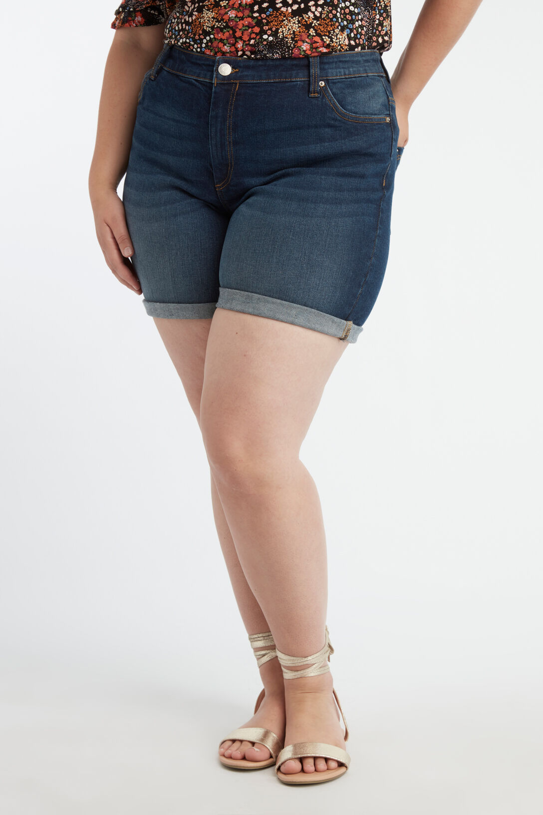 Short en denim image number 5