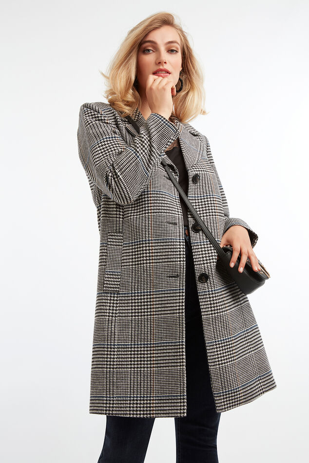 Manteau en laine mélangée image number 0