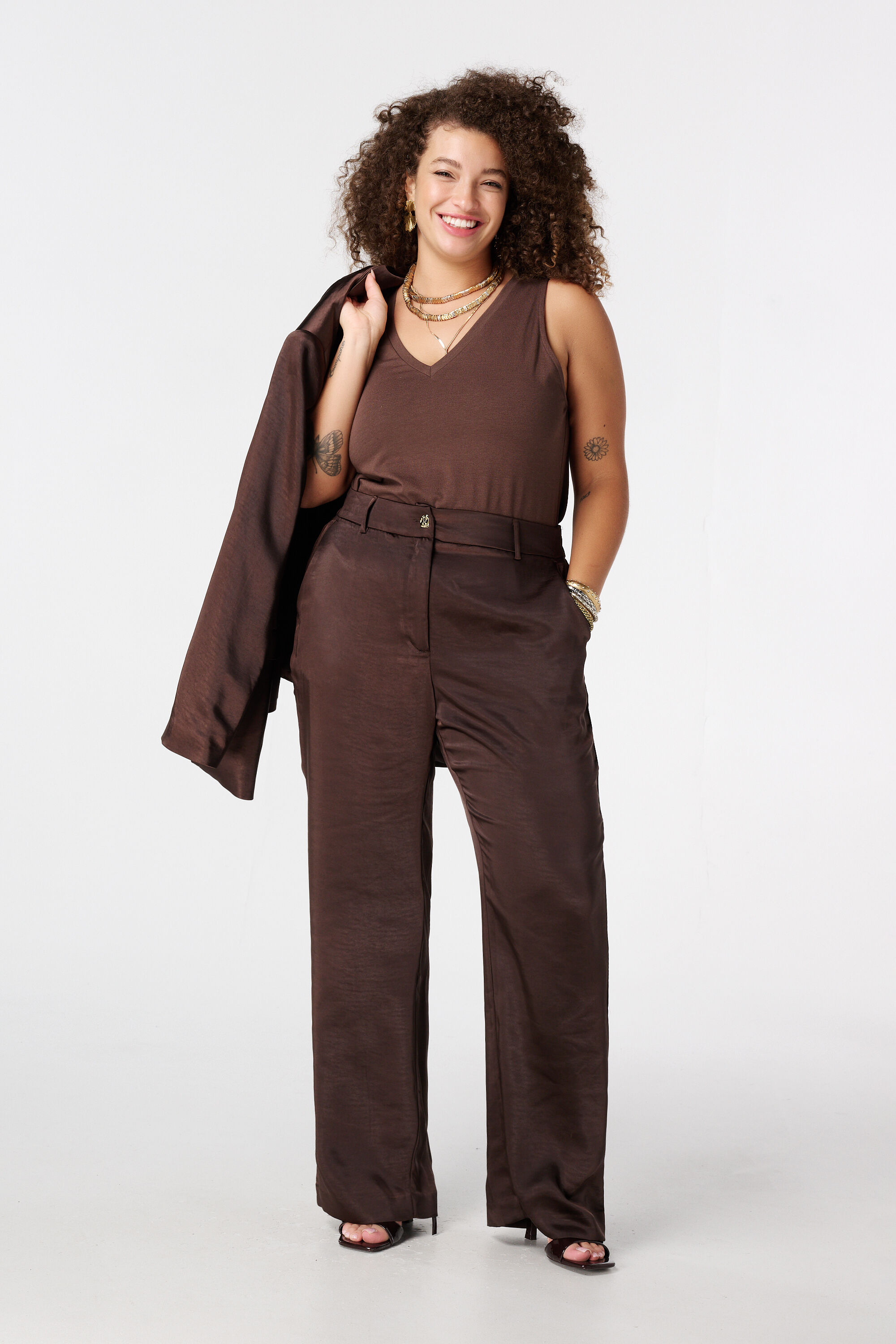 Haut sans manches en coton image number 5