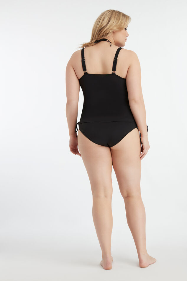 MS Mode haut tankini couleur unie image number 4