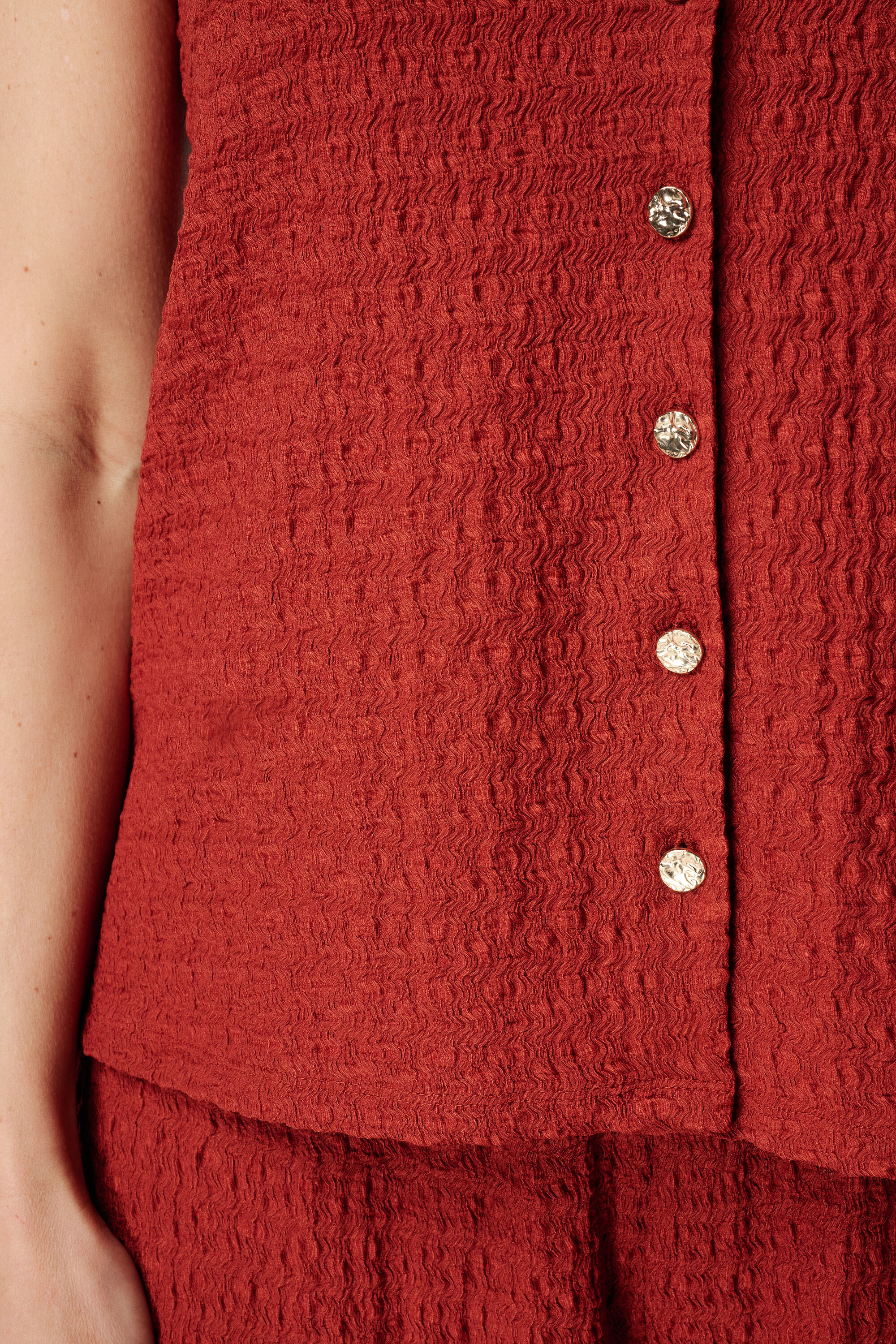 Top avec fermeture &agrave; boutons image number 6