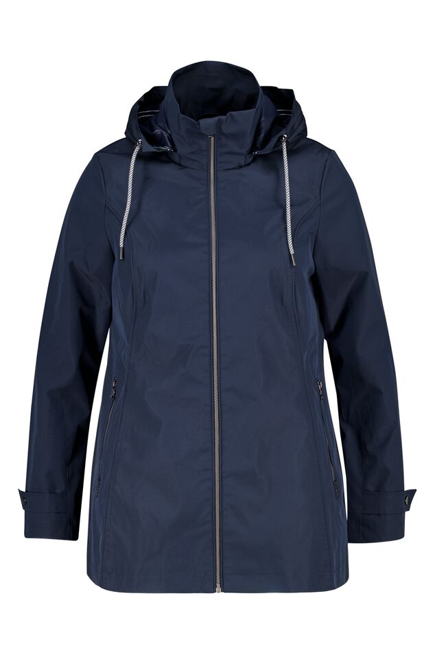 Imperméable avec détails argentés image number 1