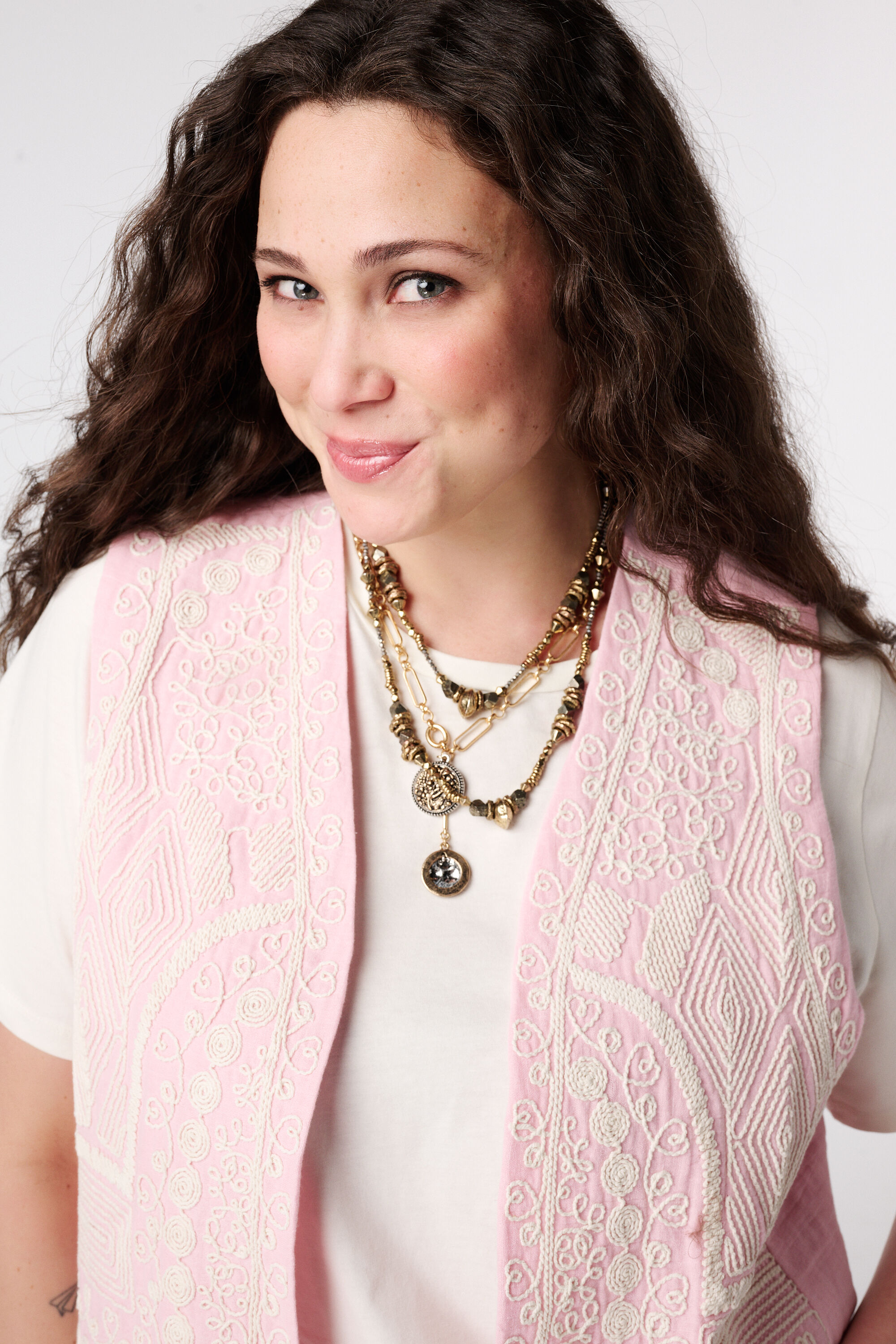 Gilet avec broderie image number 4