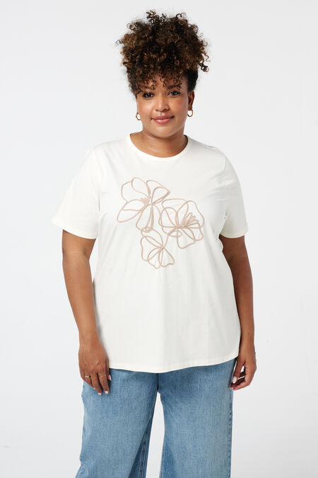T-shirt avec broderie T-shirt avec broderie