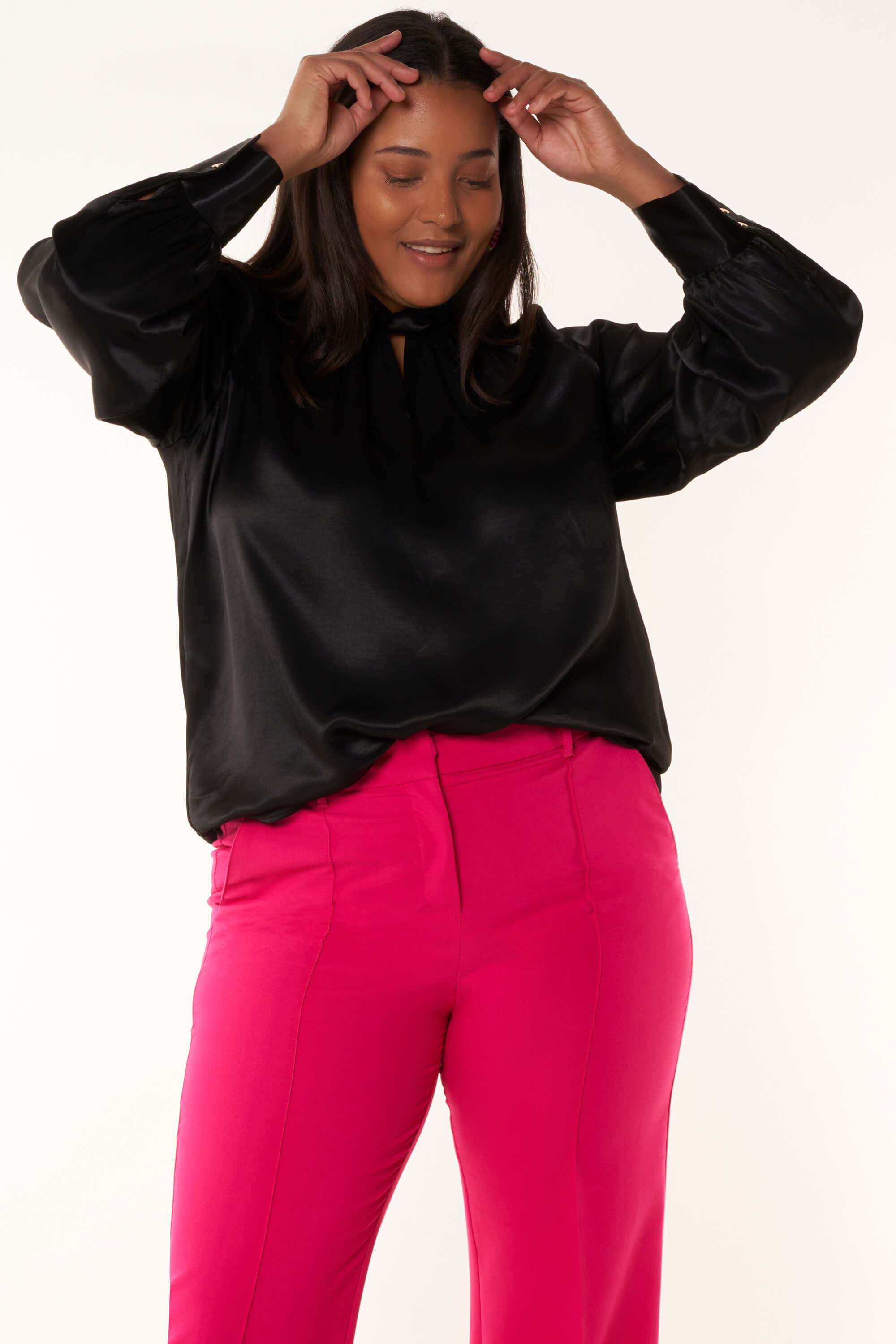 Chemisier en satin image number 0