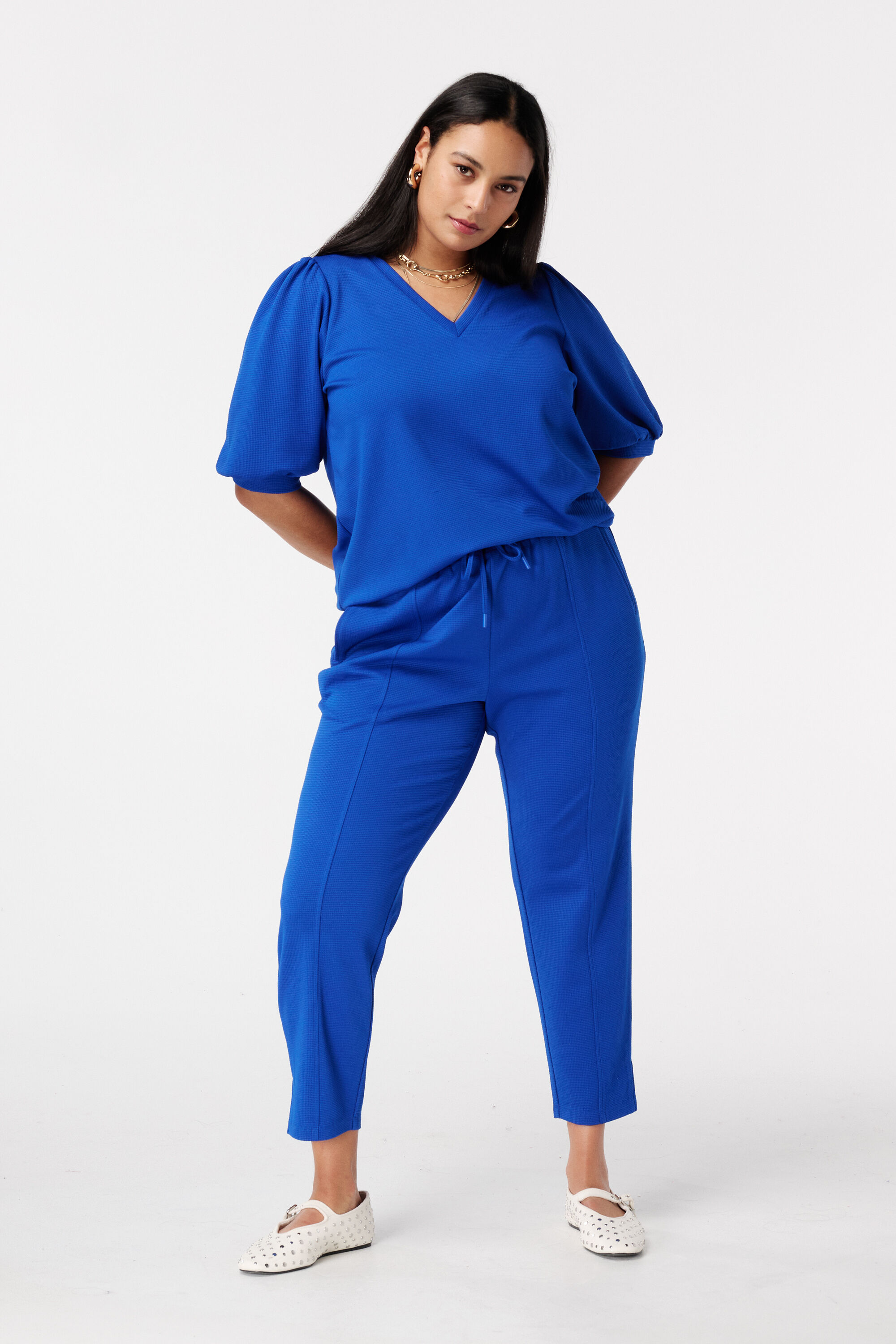 Pantalon avec cordon coulissant