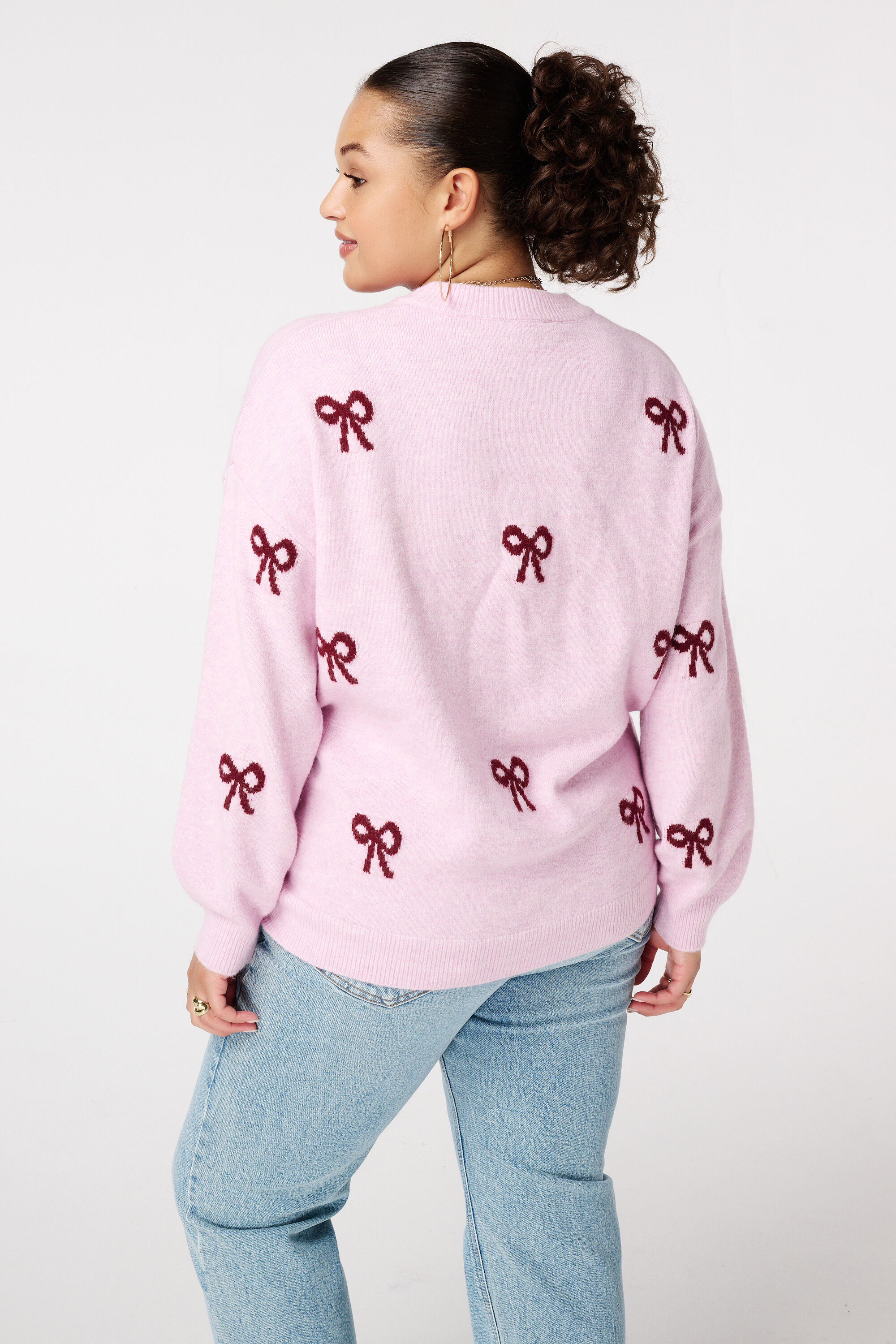 Pull avec imprim&eacute; n&oelig;uds image number 3