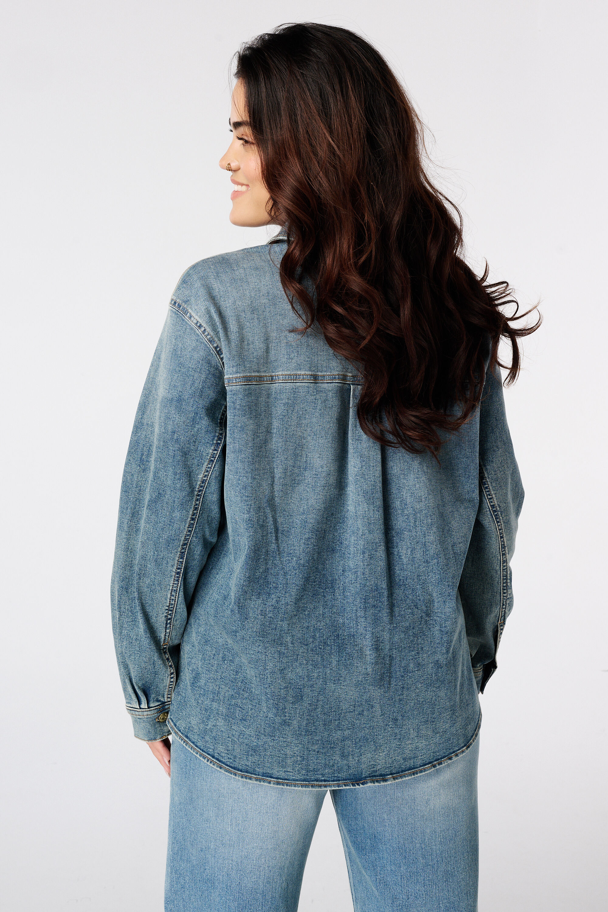 Blouse en denim image number 3
