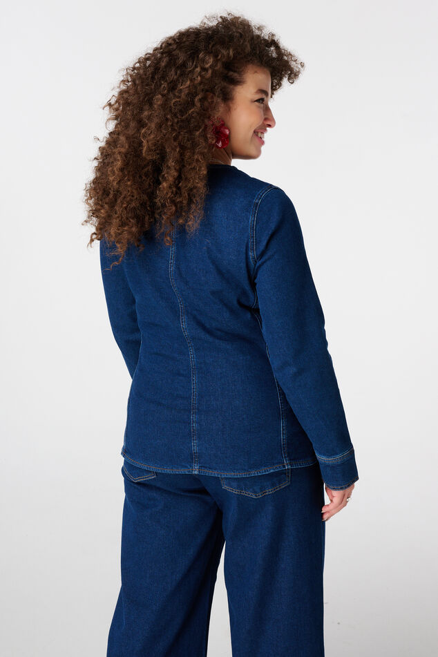 Veste en jean ajustée image number 3