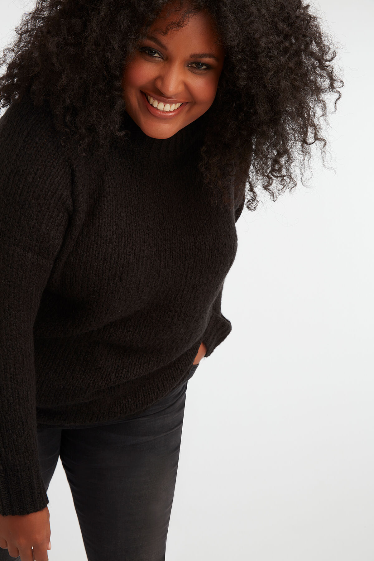 Pull-over &agrave; col rond image number 3