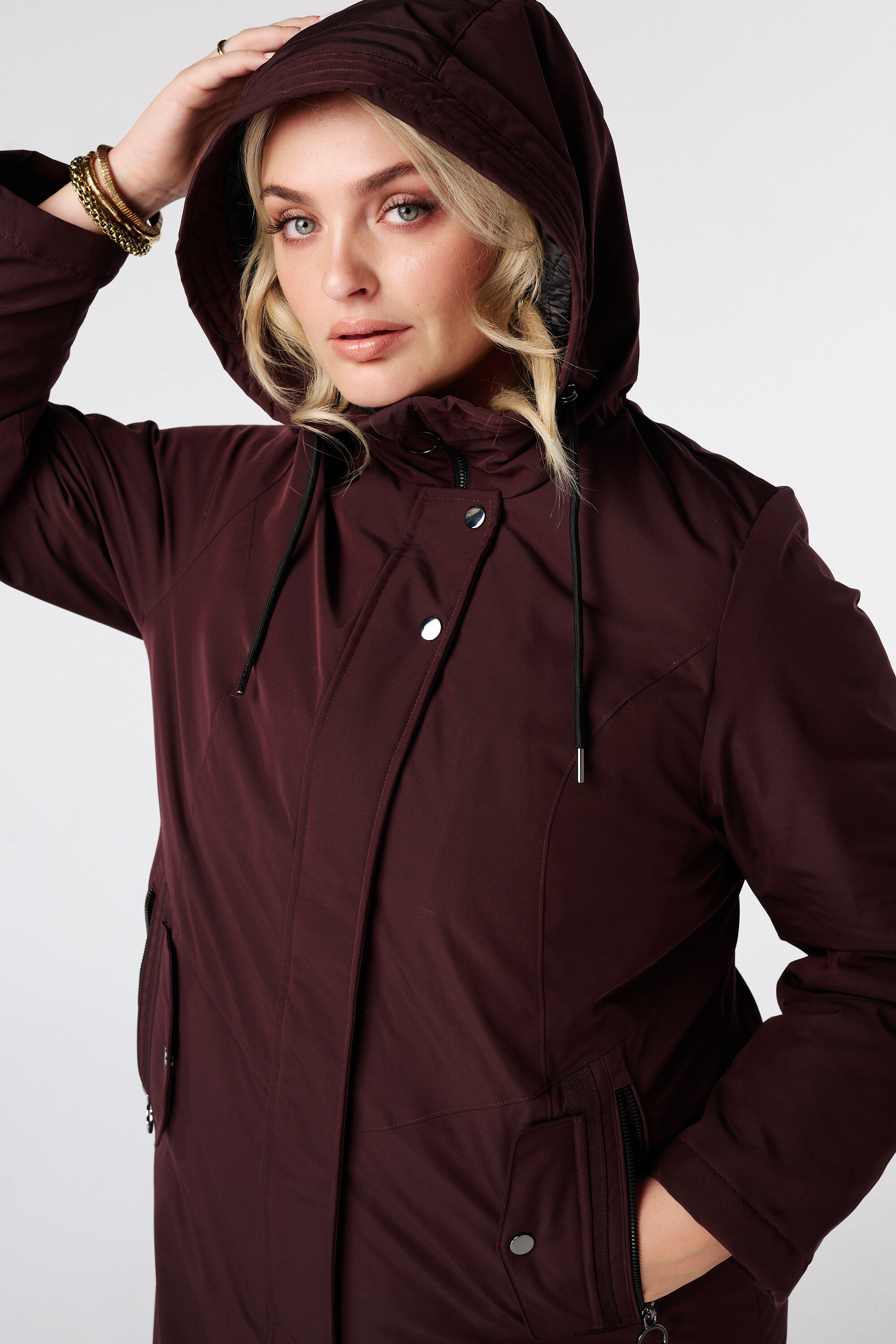 Manteau long d&eacute;perlant image number 4