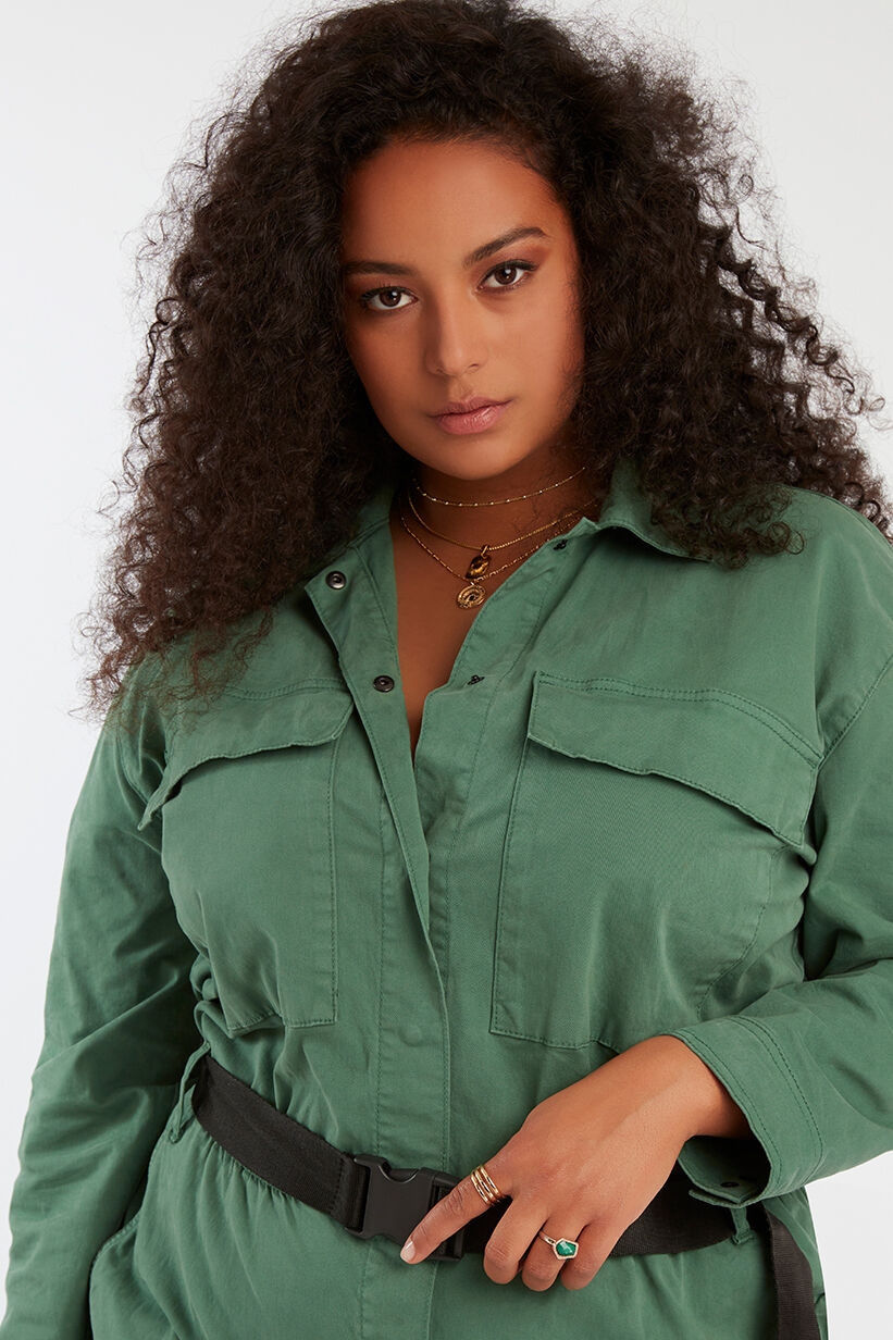 Combinaison style bleu de travail image number 6