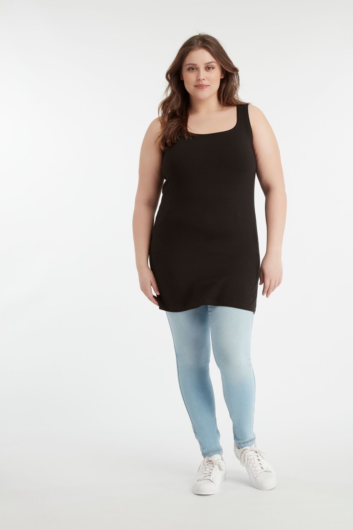 D&eacute;bardeur long en coton image number 3